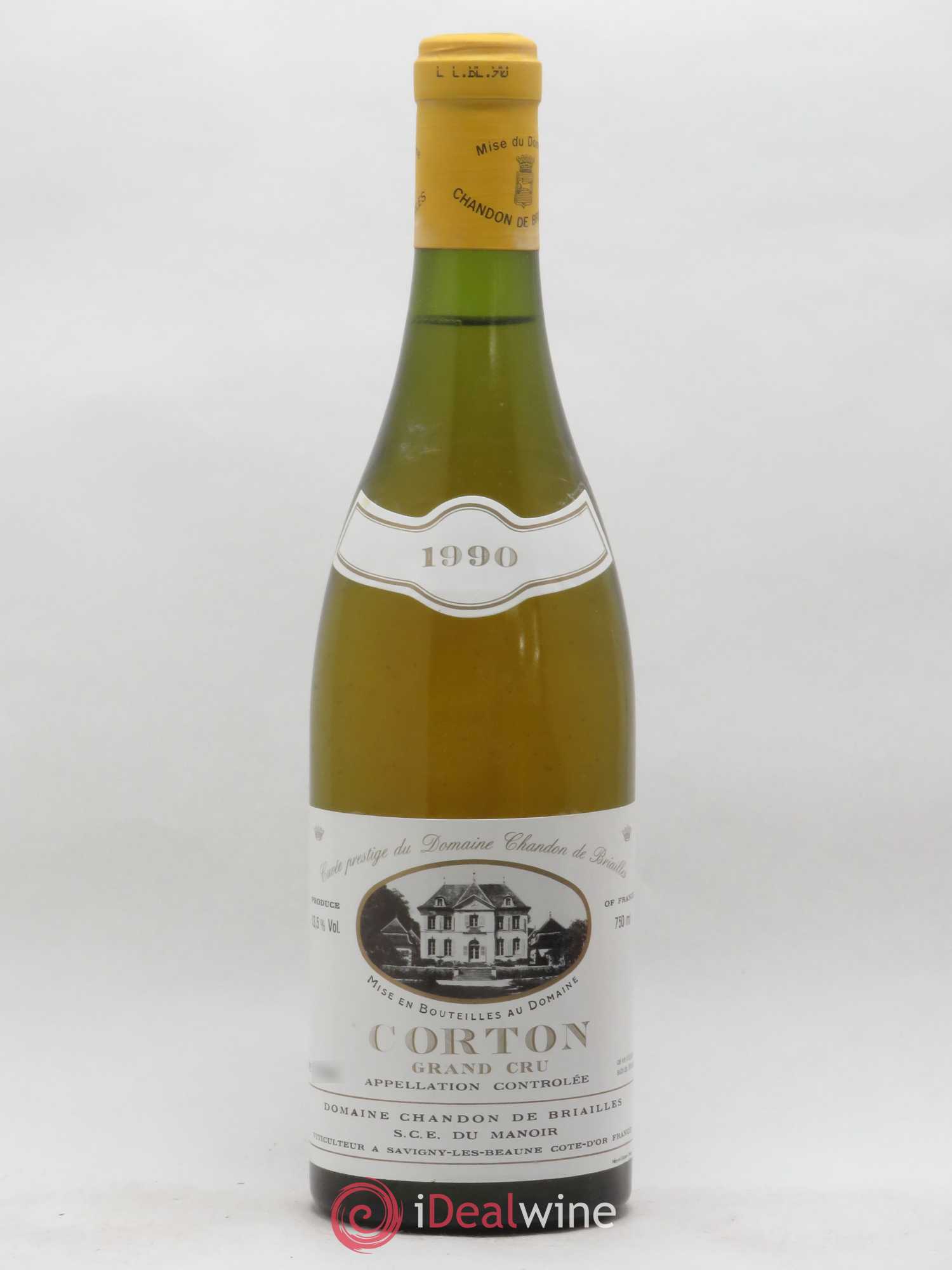 Corton Grand Cru Chandon de Briailles 1990 - Lot de 1 bouteille - 0