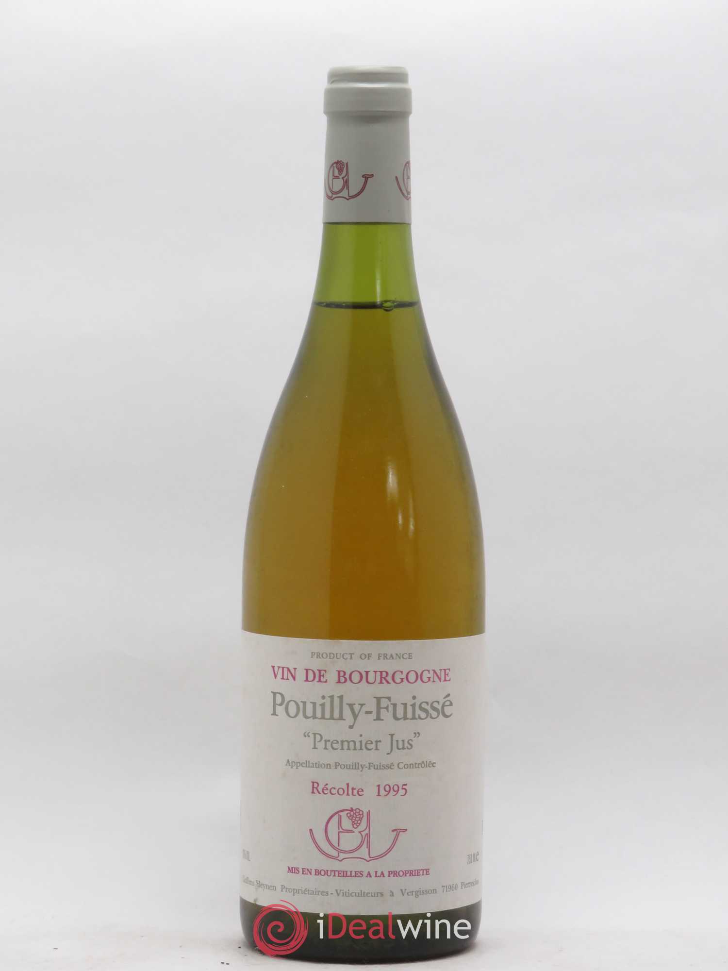 Pouilly-Fuissé Premier Jus Guffens-Heynen 1995 - Posten von 1 Flasche - 0