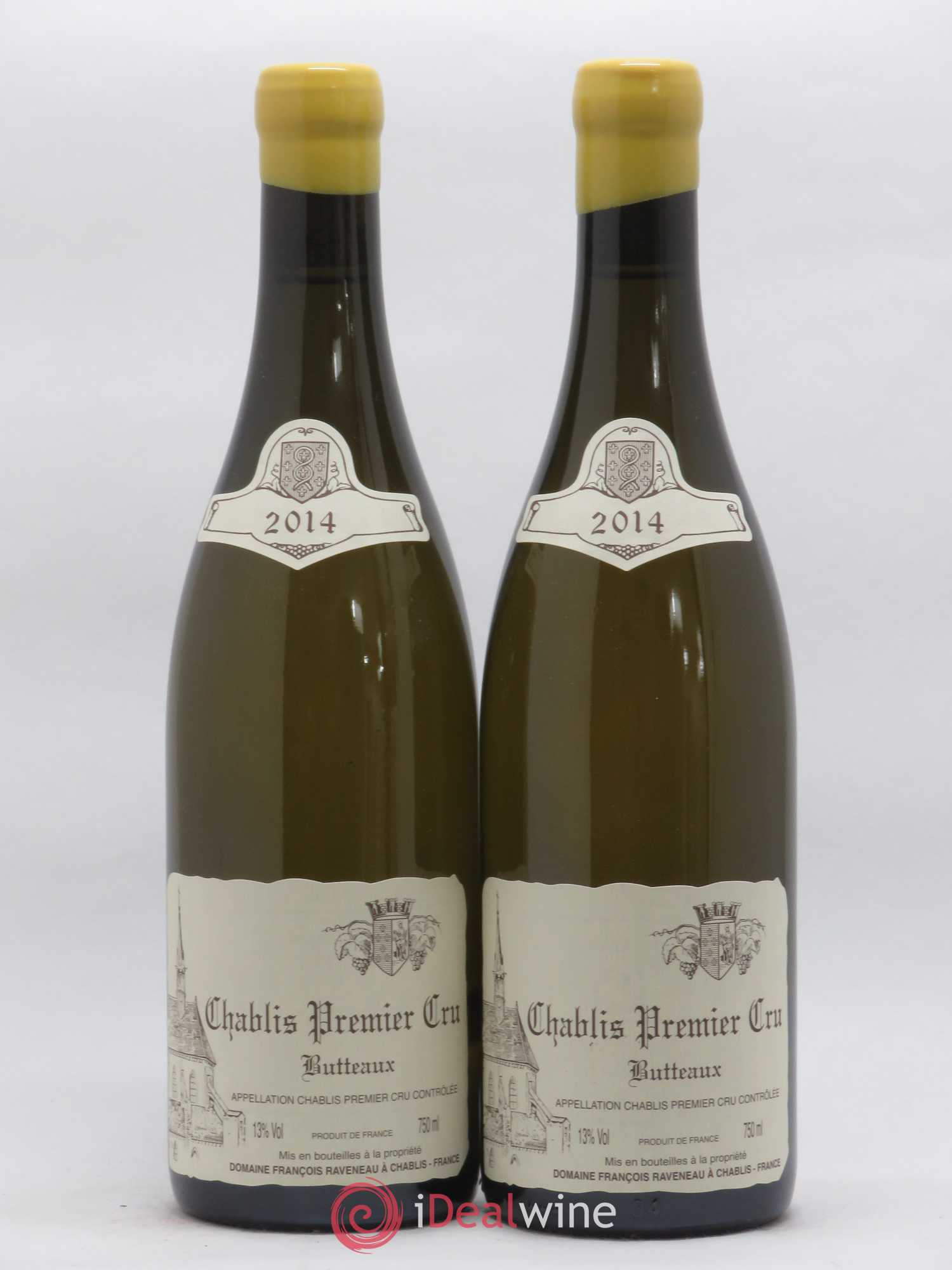 Chablis 1er Cru Butteaux Raveneau (Domaine) 2014 - Posten von 2 Flaschen - 0