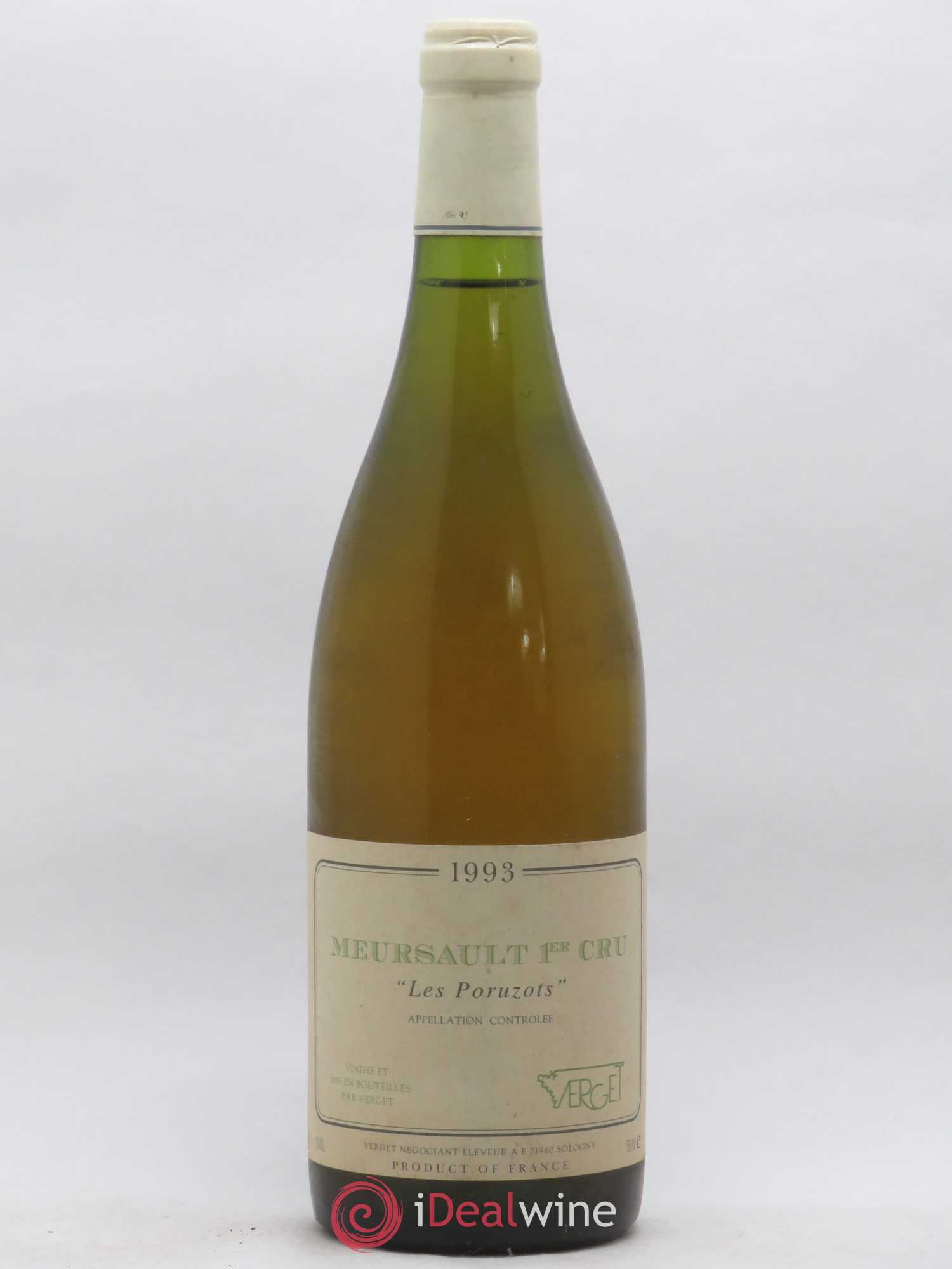 Meursault 1er Cru Poruzots Verget 1993 - Posten von 1 Flasche - 0