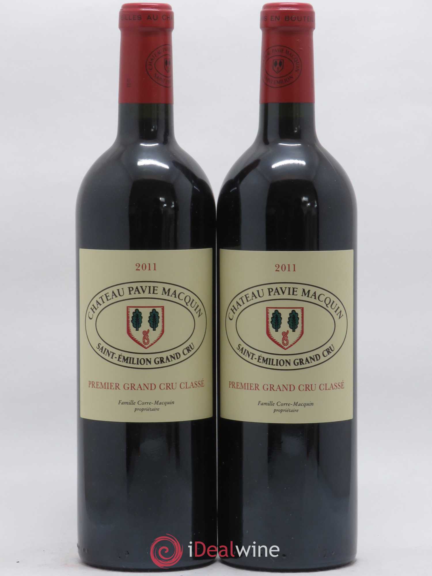 Château Pavie Macquin 1er Grand Cru Classé B 2011 - Lot de 2 bouteilles - 0