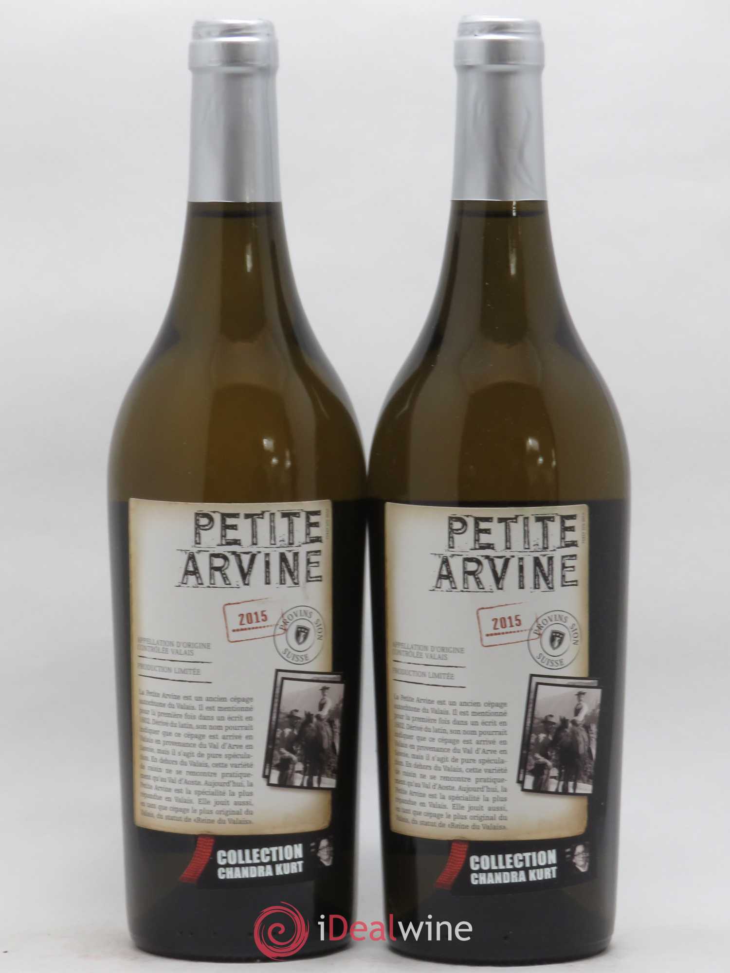 Valais Collection Petite Arvine Chandra Kurt 2015 - Posten von 2 Flaschen - 0