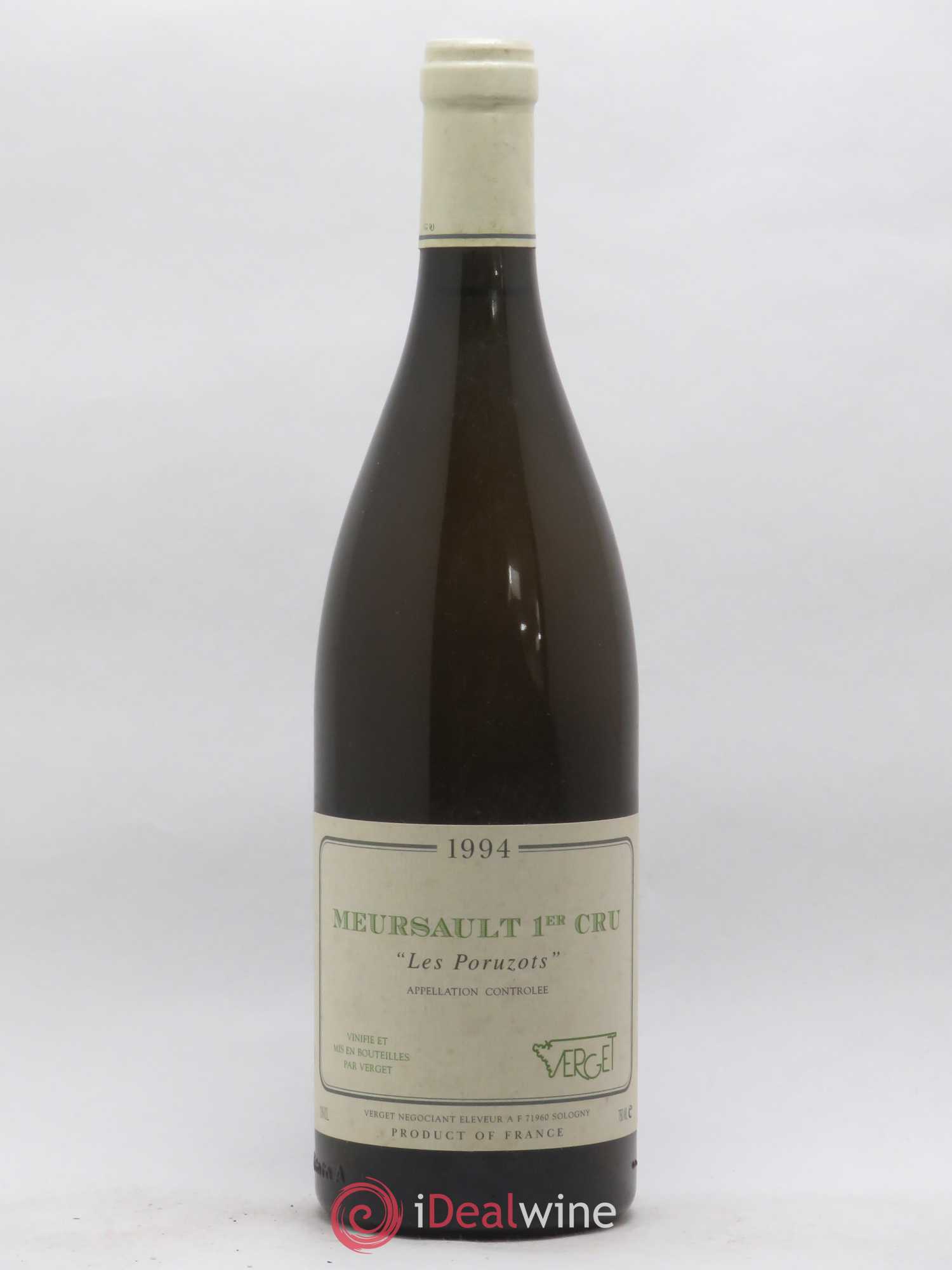 Meursault 1er Cru Poruzots Verget 1994 - Posten von 1 Flasche - 0