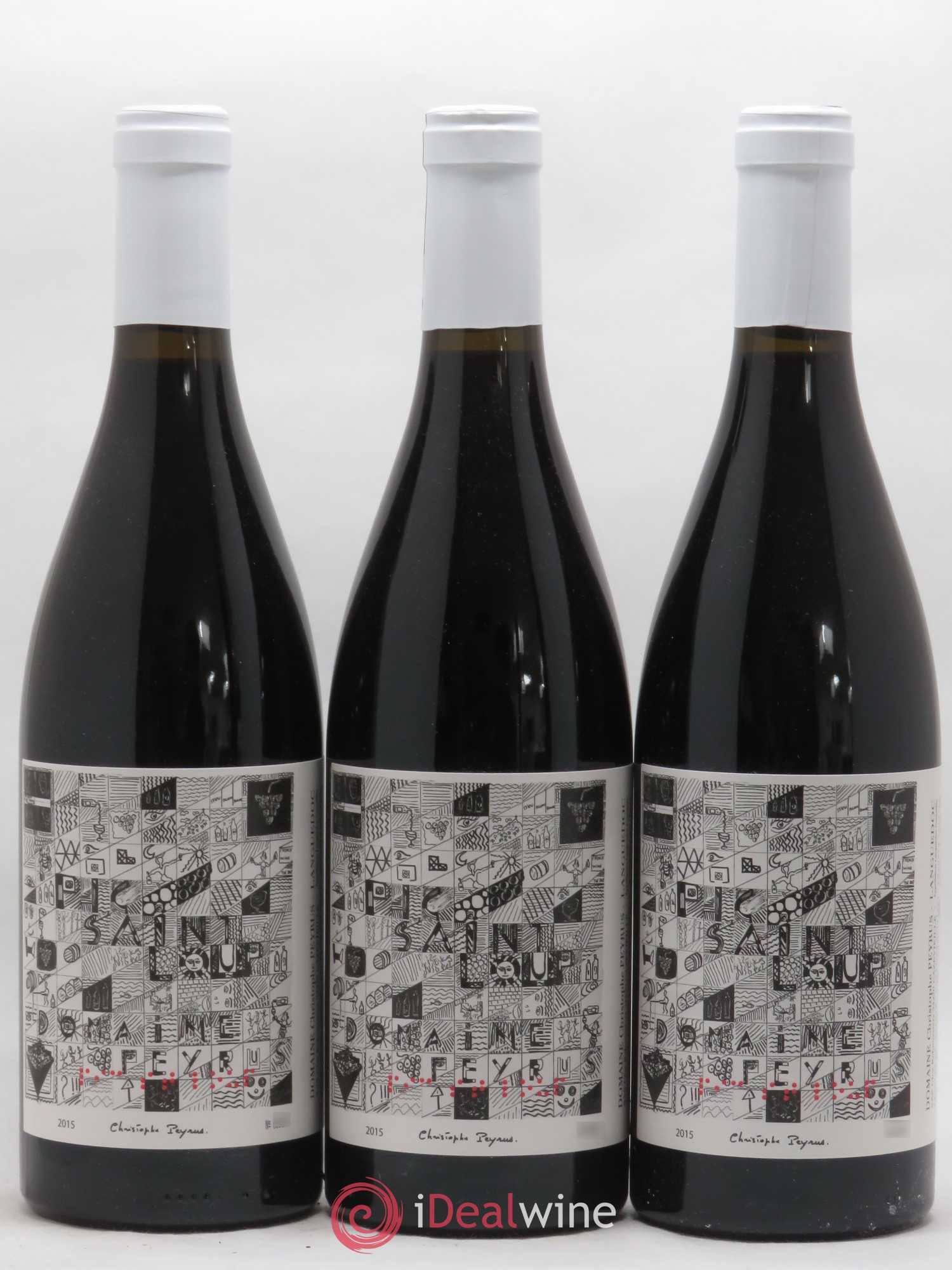 Pic Saint-Loup Clos des Reboussiers 2015 - Lot de 3 bouteilles - 0