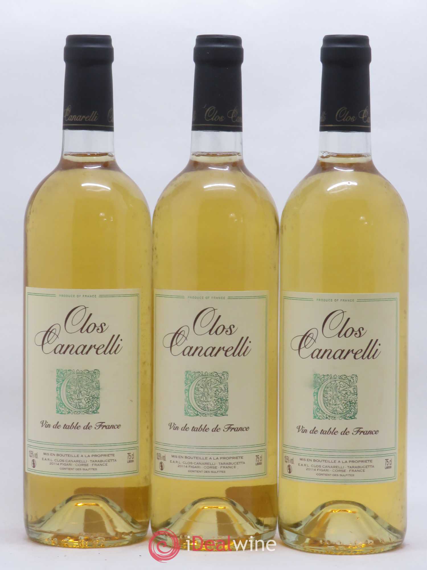 Vin de France Clos Canarelli - Posten von 3 Flaschen - 0