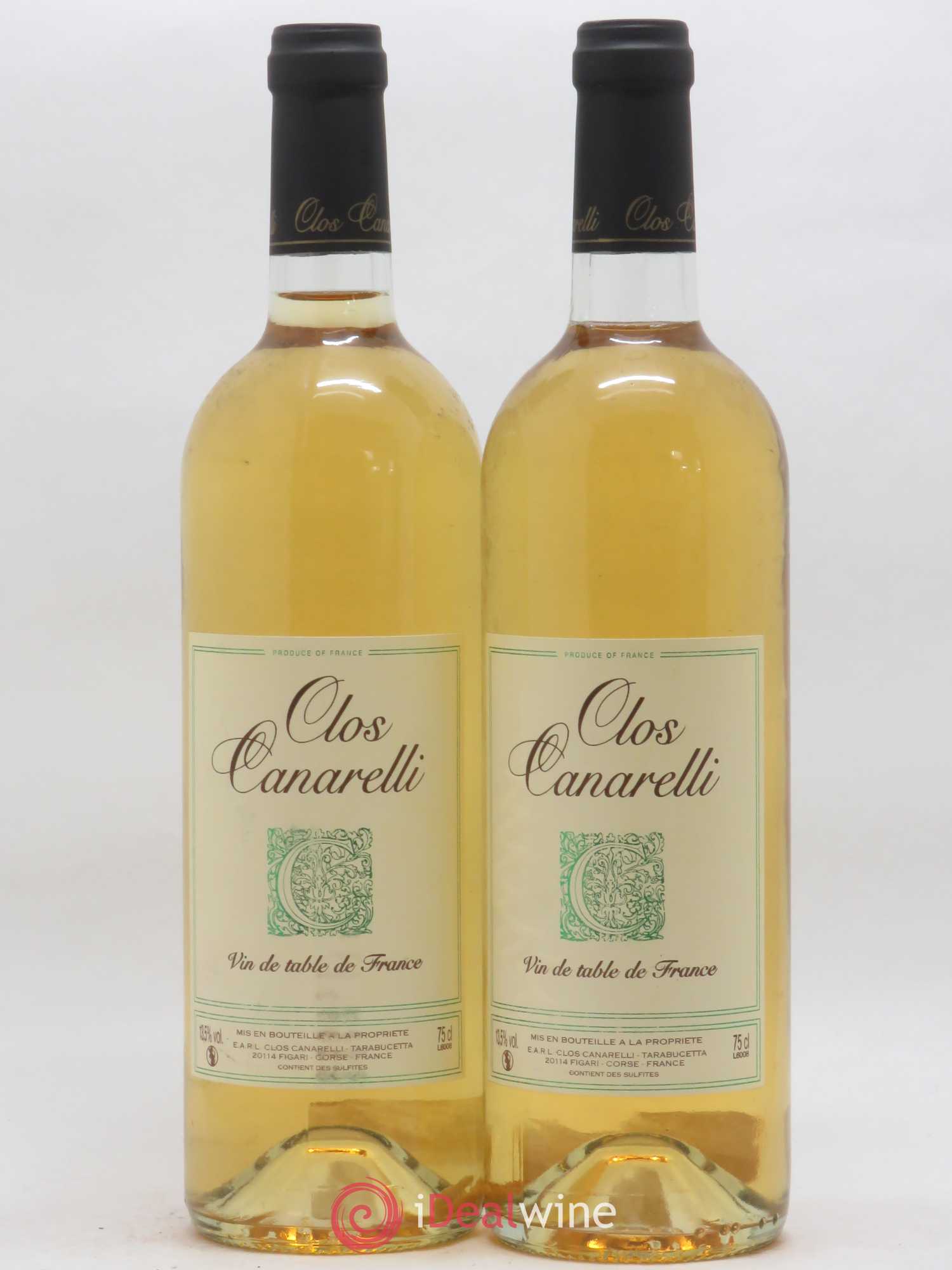 Vin de France Clos Canarelli - Posten von 2 Flaschen - 0