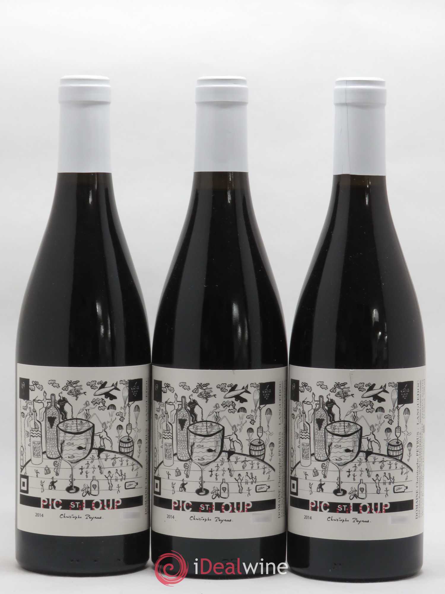 Pic Saint-Loup Clos des Reboussiers 2014 - Lot de 3 bouteilles - 0