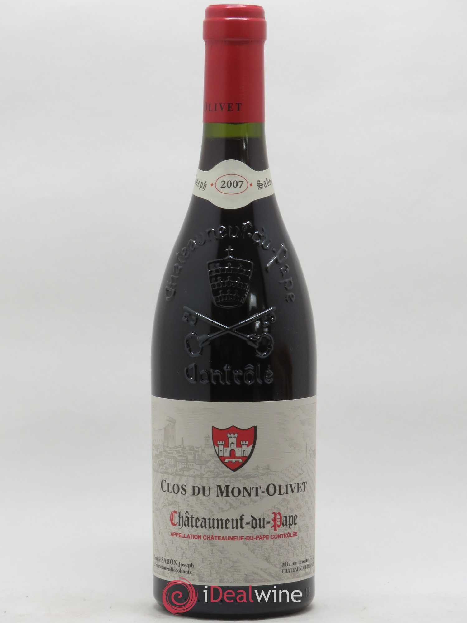 Châteauneuf-du-Pape Clos du Mont-Olivet 2007 - Lot de 1 bouteille - 0