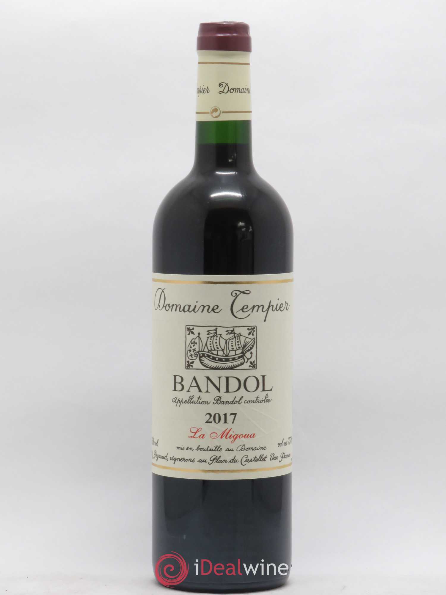 Bandol Domaine Tempier Cuvée La Migoua Famille Peyraud 2017 - Lot de 1 bouteille - 0