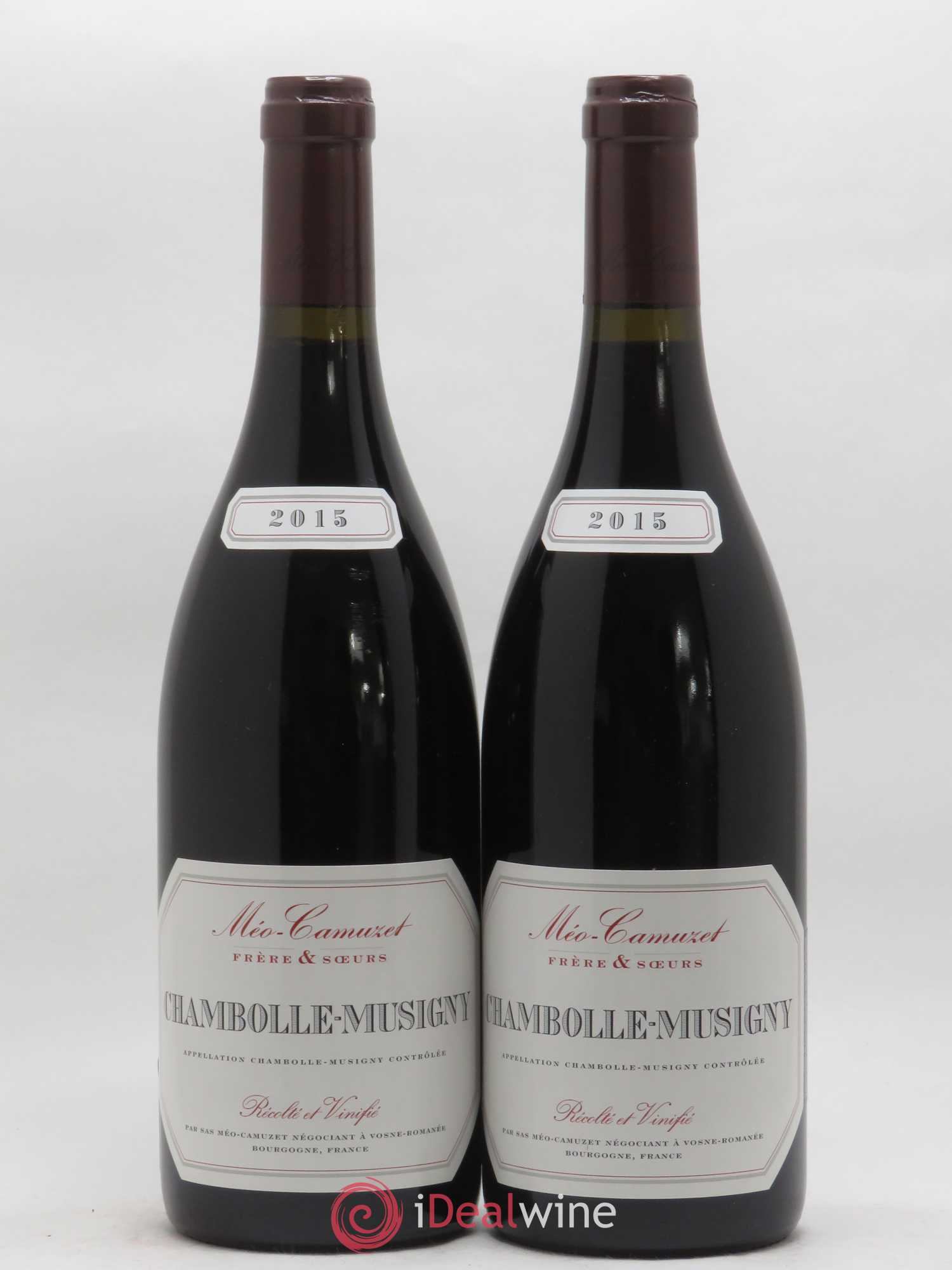 Chambolle-Musigny Méo-Camuzet (Frère & Soeurs) 2015 - Lot de 2 bouteilles - 0