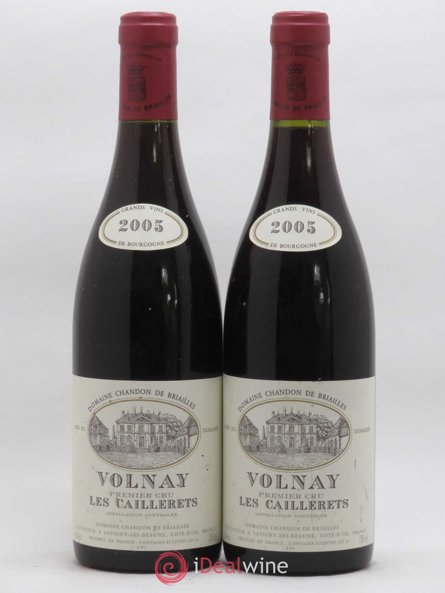 Volnay 1er Cru Les Caillerets Chandon de Briailles 2005 - Posten von 2 Flaschen - 0