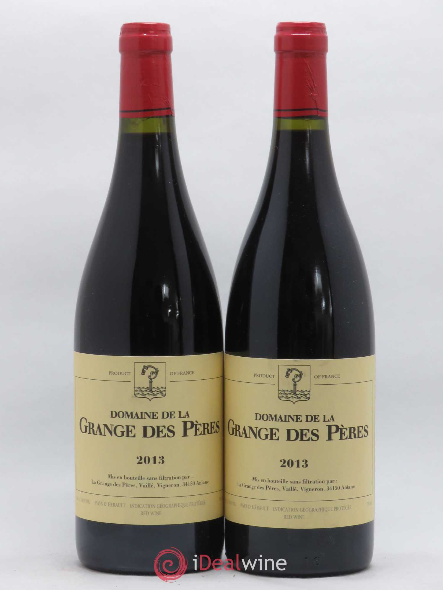 Pays d'Hérault Grange des Pères Laurent Vaillé 2013 - Lot de 2 bouteilles - 0