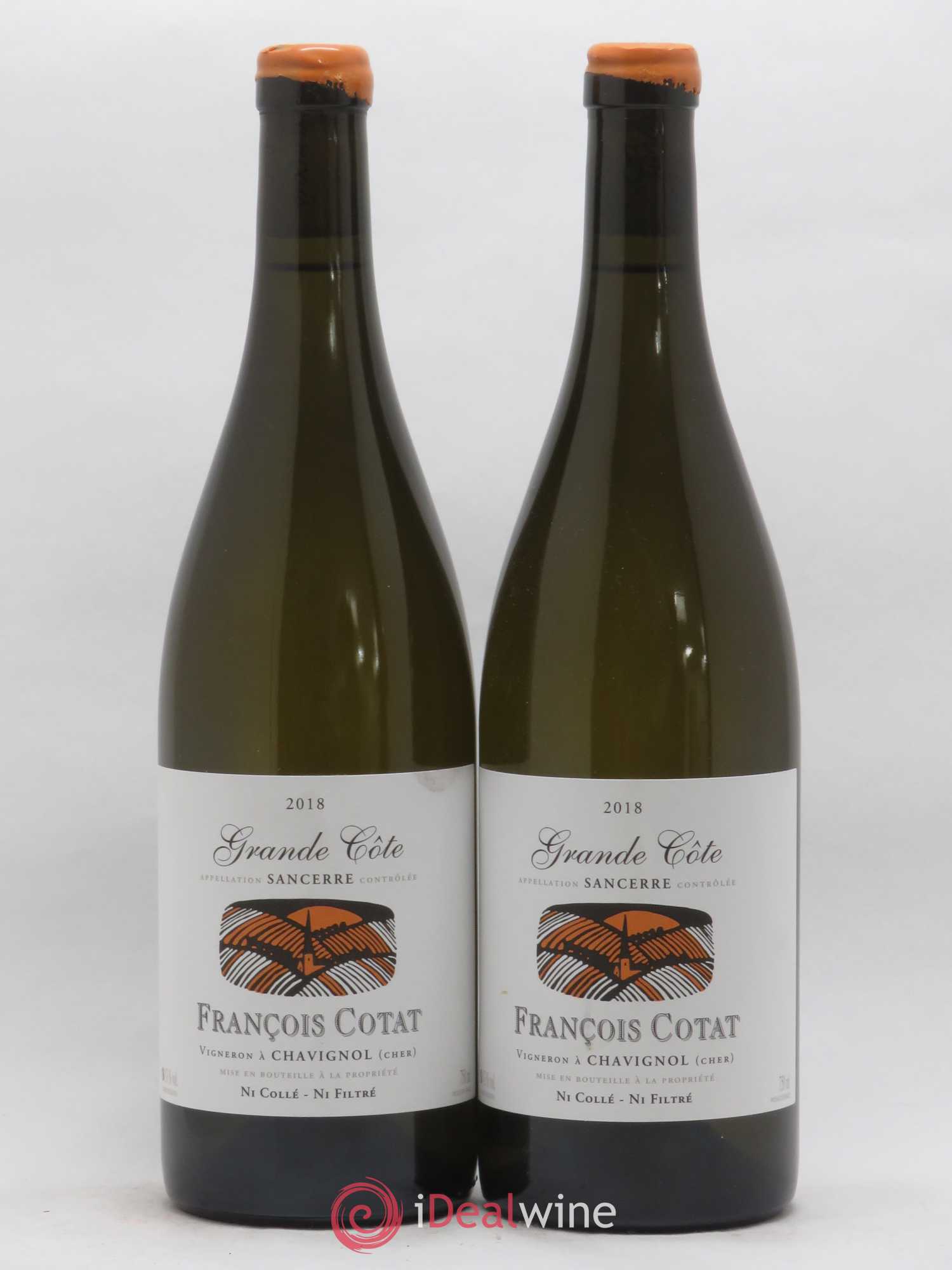 Sancerre La Grande Côte François Cotat 2018 - Lot de 2 bouteilles - 0