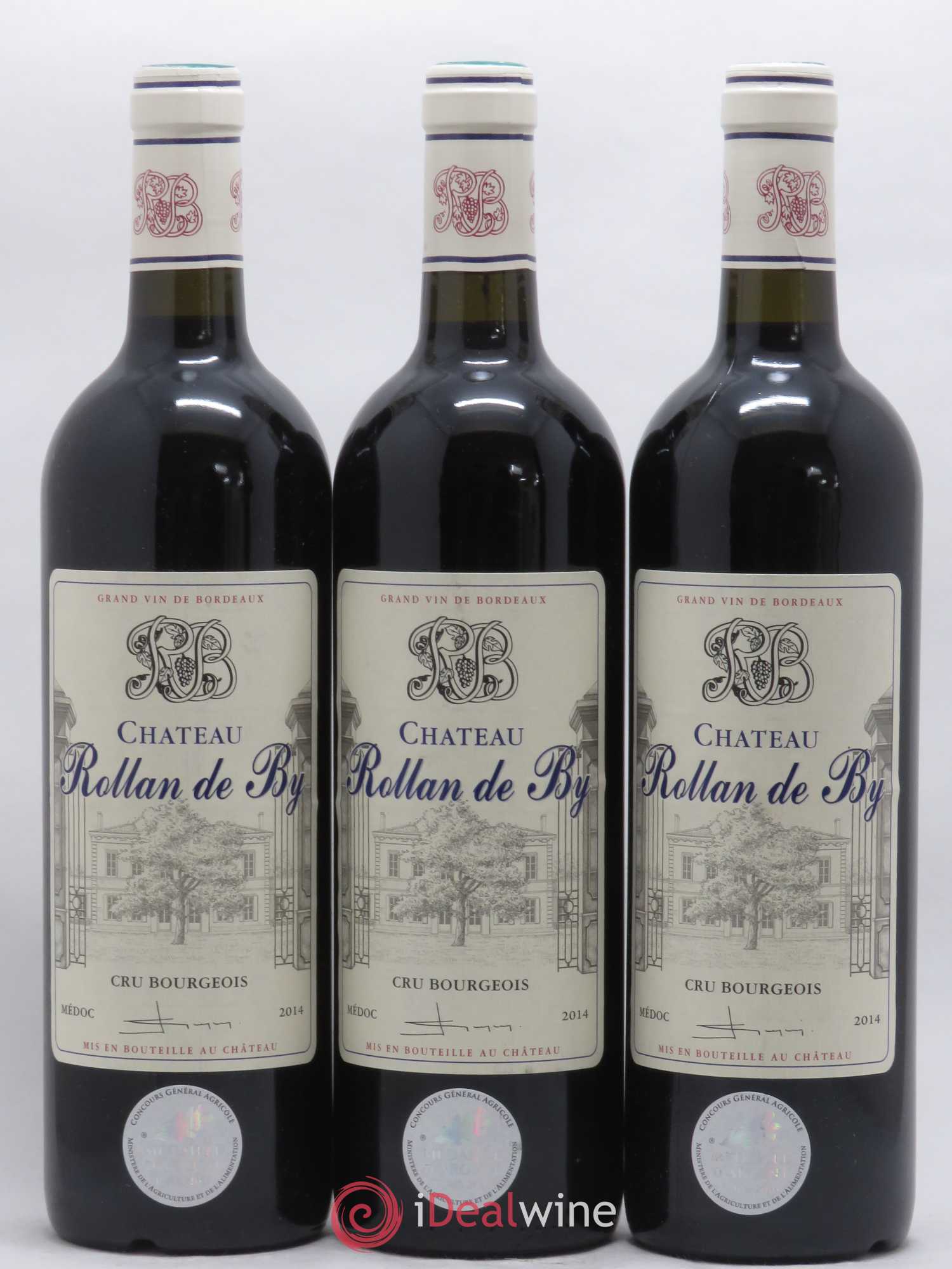 Château Rollan de By Cru Bourgeois 2014 - Lot de 3 bouteilles - 0