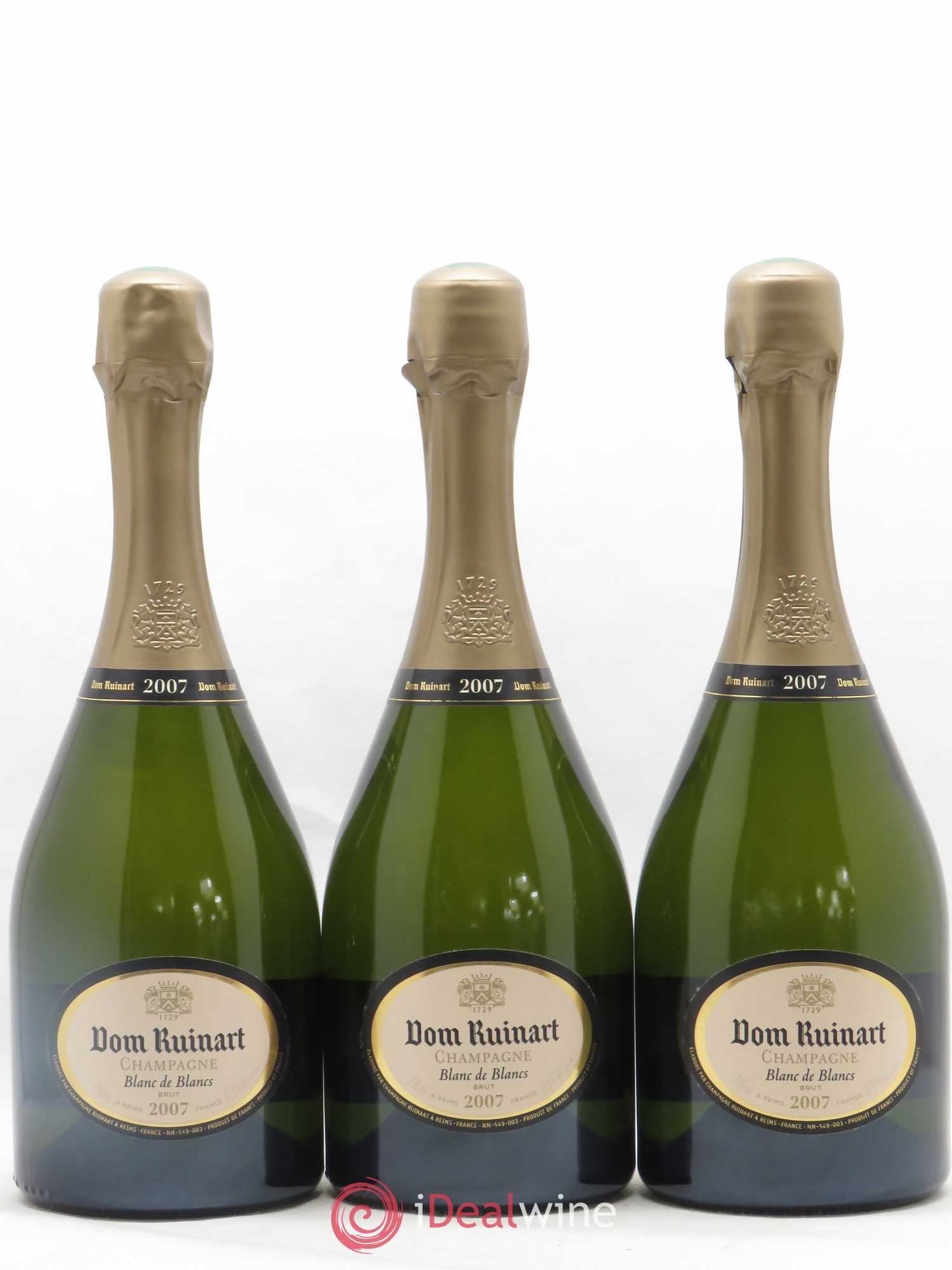 Dom Ruinart Brut Ruinart 2007 - Lotto di 6 bottiglie - 1