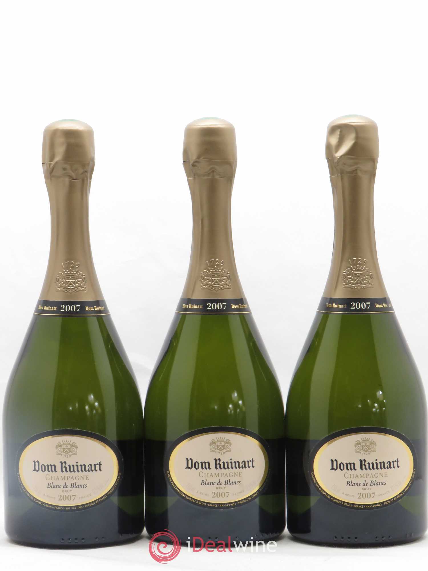 Dom Ruinart Brut Ruinart 2007 - Lotto di 6 bottiglie - 2