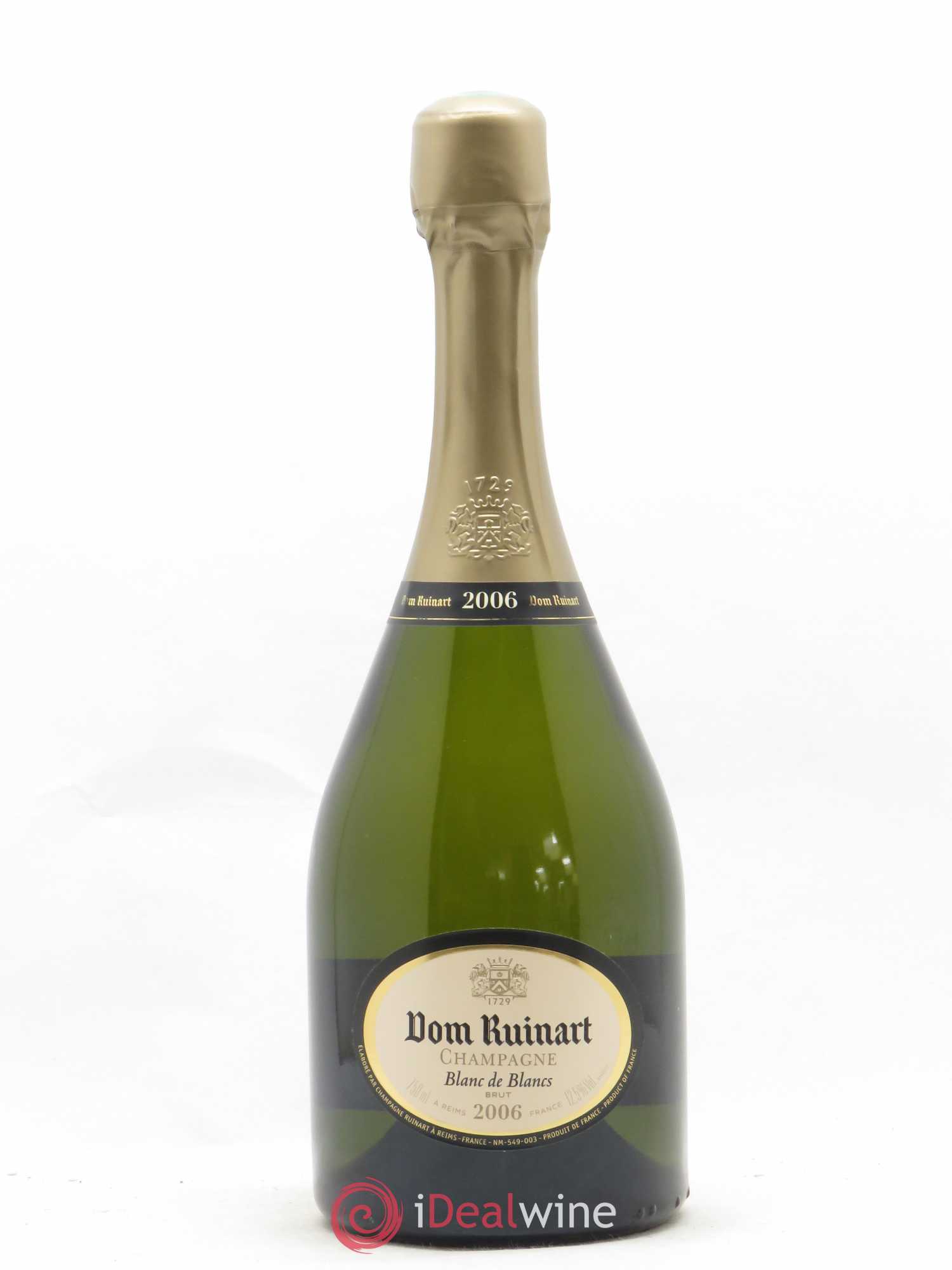 Dom Ruinart Brut Ruinart 2006 - Lot de 1 bouteille - 0