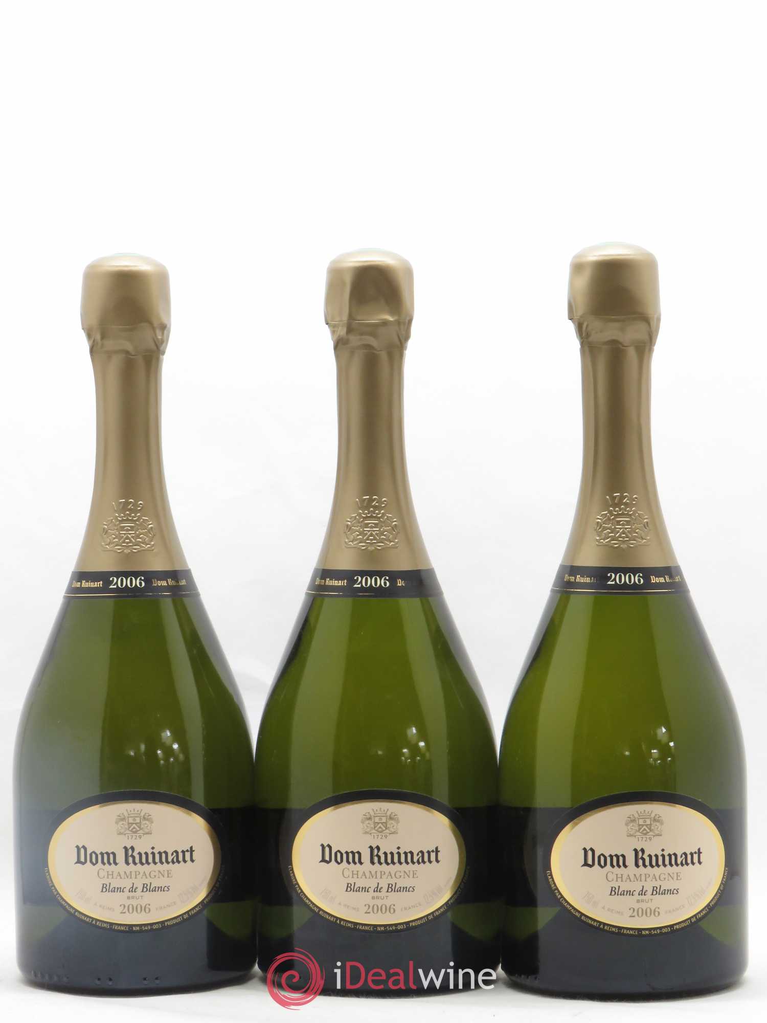 Dom Ruinart Brut Ruinart 2006 - Lot de 6 bouteilles - 1