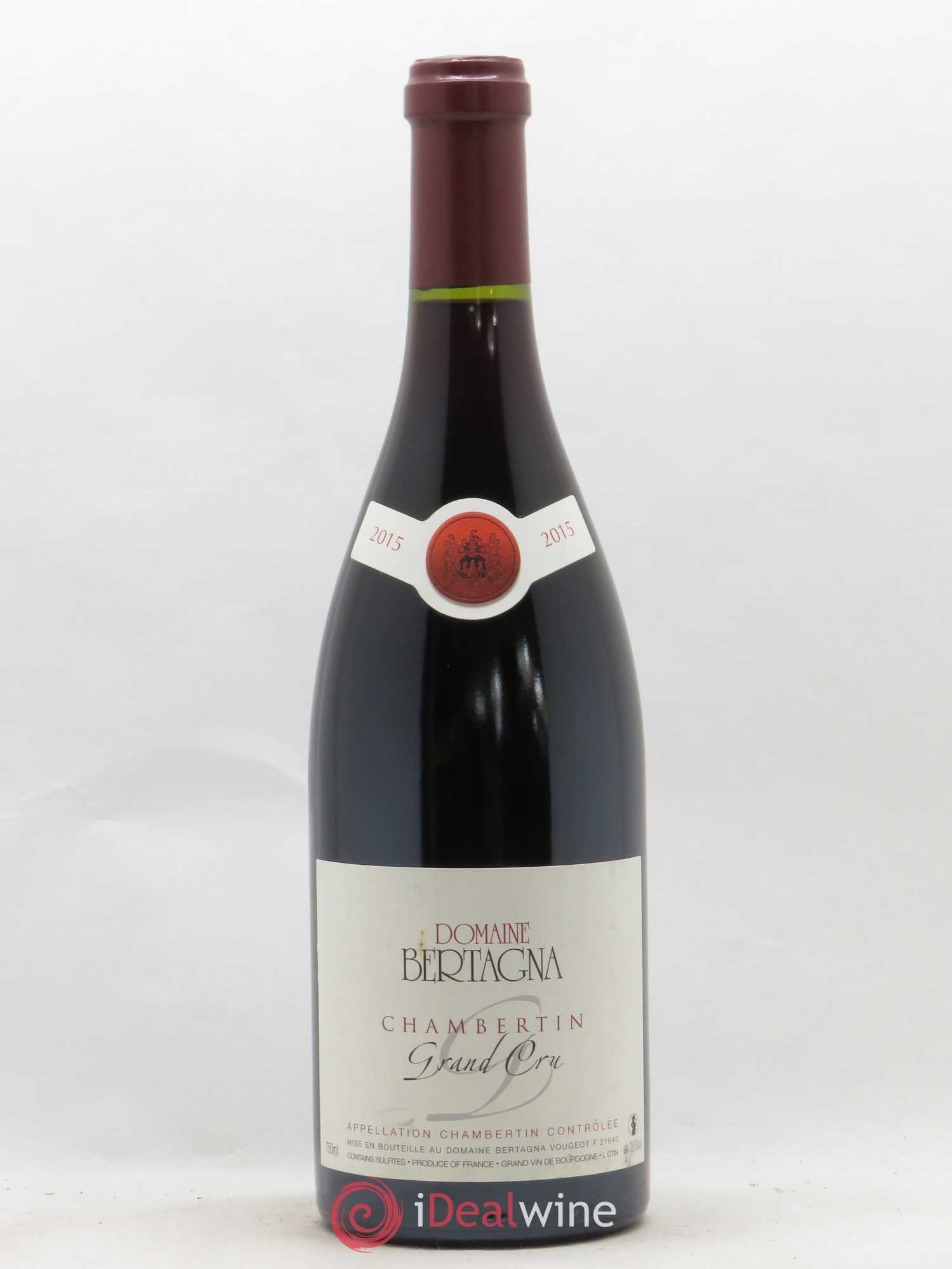 Chambertin Grand Cru Bertagna 2015 - Lot de 1 bouteille - 0