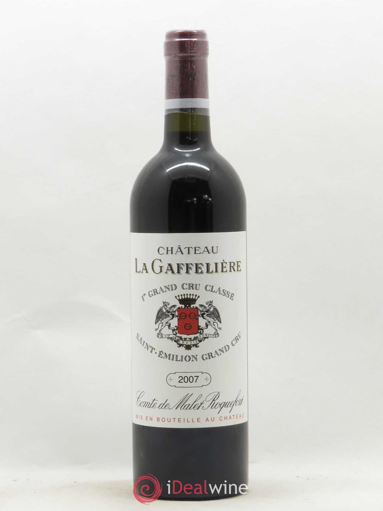 Château la Gaffelière 1er Grand Cru Classé B 2007 - Lot de 1 bouteille - 0