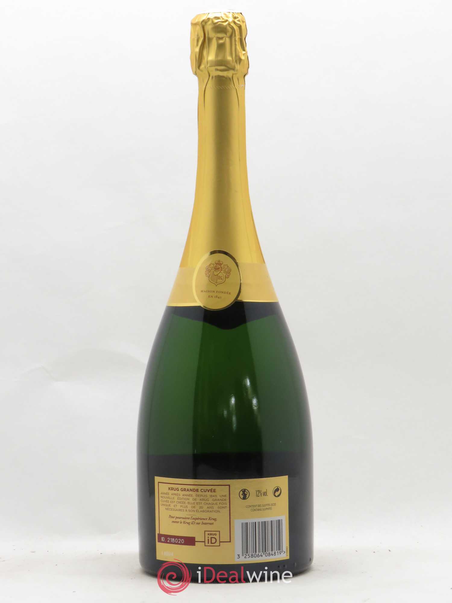 Grande Cuvée - 167ème édition Krug - Lot de 1 bouteille - 1