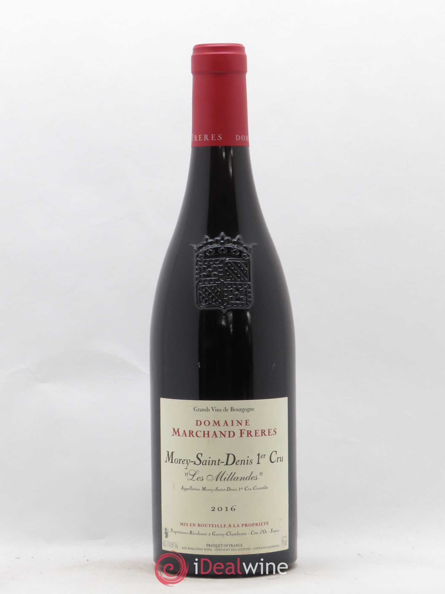 Morey-Saint-Denis 1er Cru Les Millandes Marchand Frères 2016 - Posten von 1 Flasche - 0