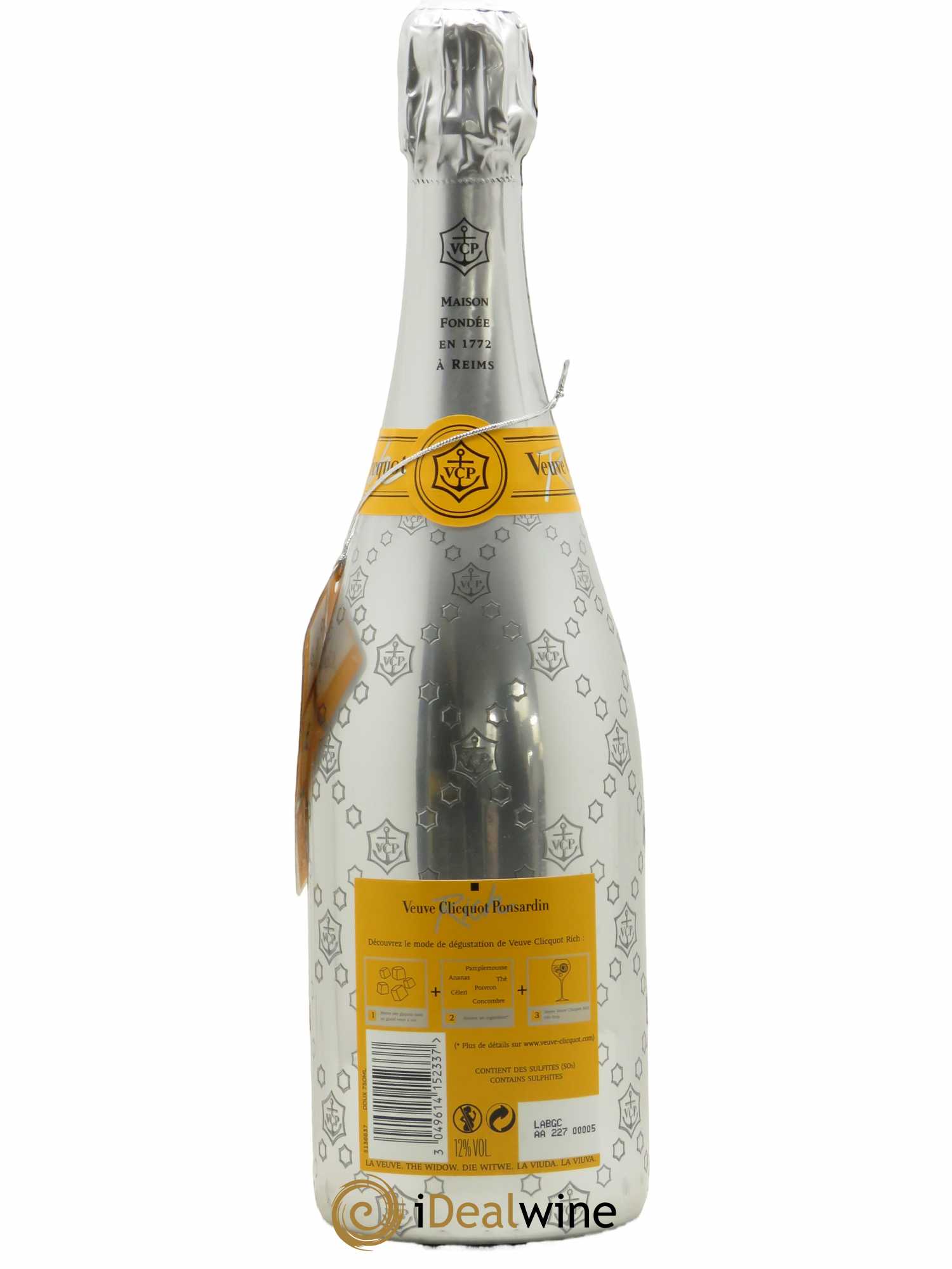 Brut Réserve Veuve Clicquot Rich - Posten von 1 Flasche - 1