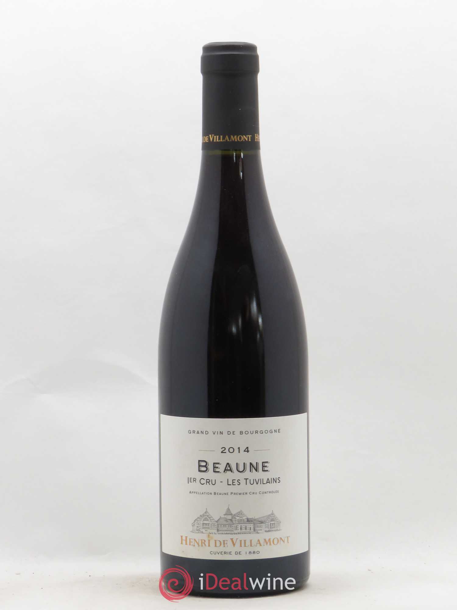 Beaune 1er Cru Les Tuvilains Henri De Villamont 2014 - Posten von 1 Flasche - 0