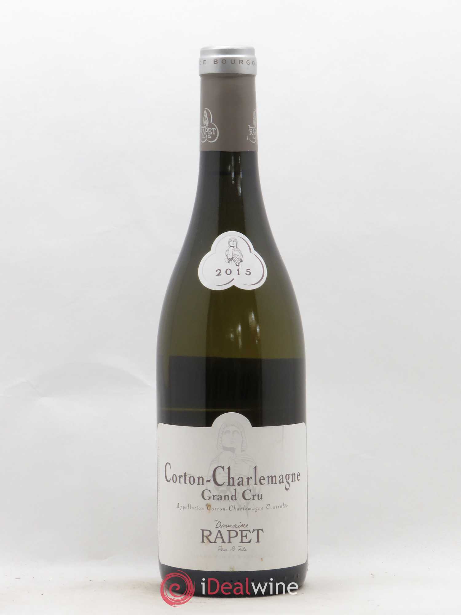 Corton-Charlemagne Grand Cru Rapet Père & Fils 2015 - Lot de 1 bouteille - 0