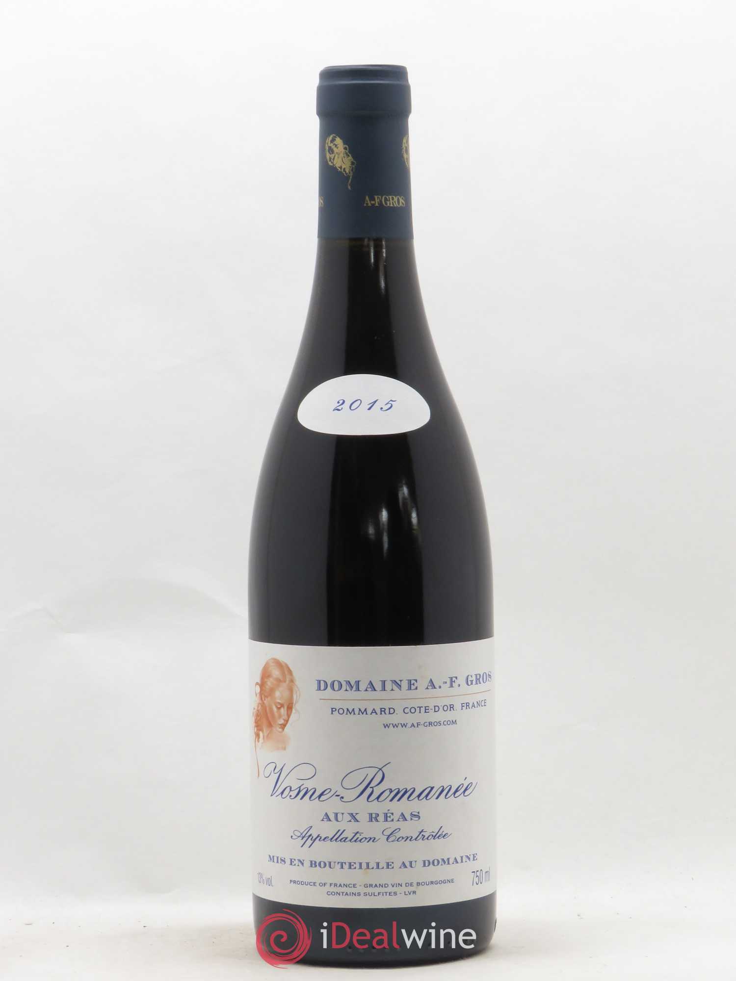 Vosne-Romanée Aux Reas A.-F. Gros 2015 - Lot de 1 bouteille - 0