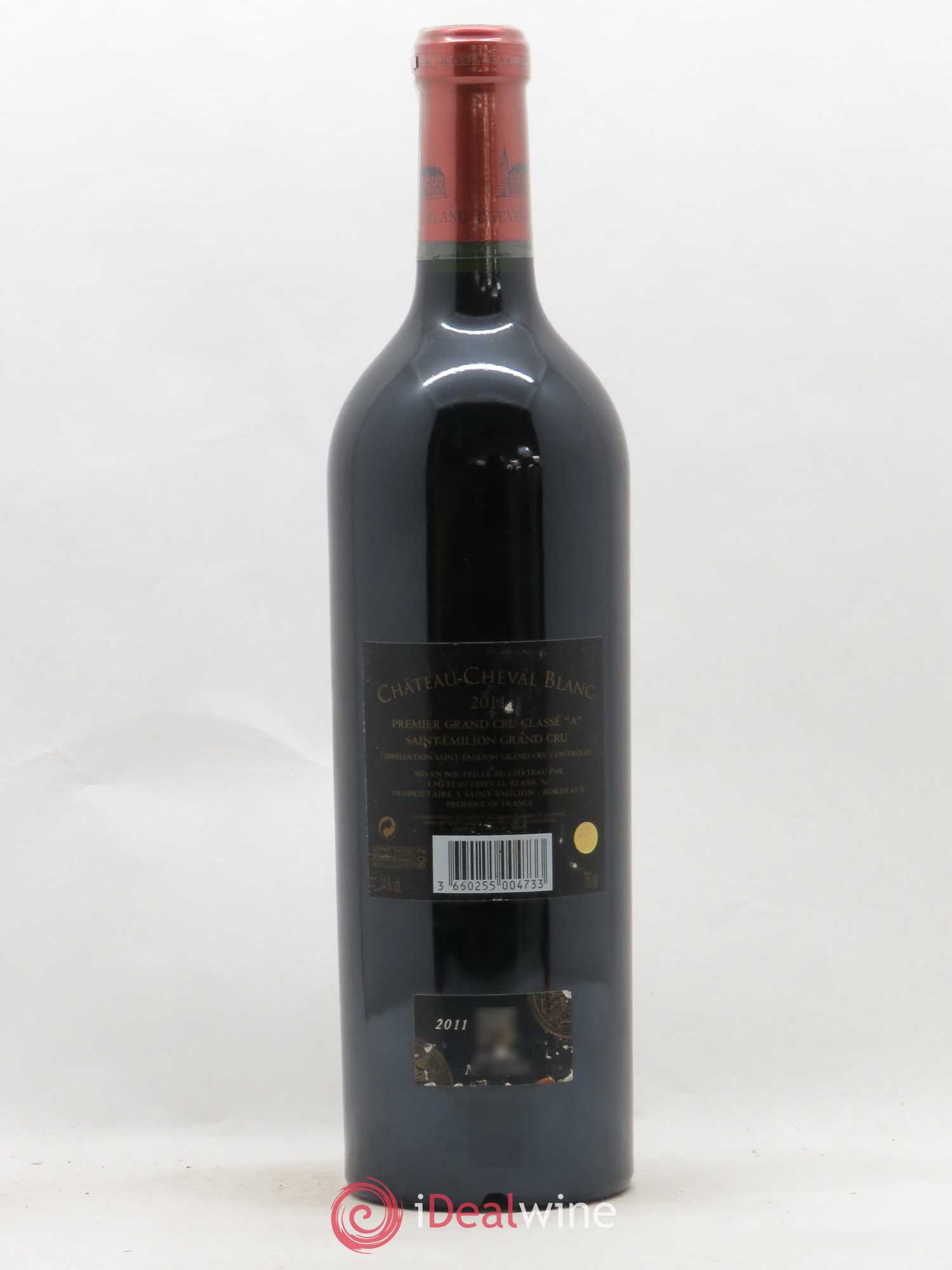 Château Cheval Blanc 1er Grand Cru Classé A 2011 - Lot de 1 bouteille - 1