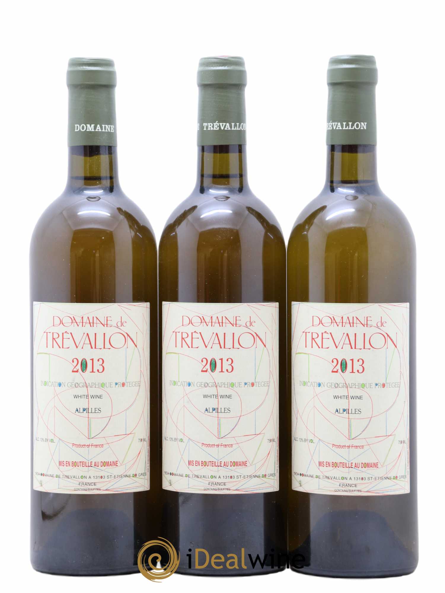 Alpilles Trévallon (Domaine de) Eloi Dürrbach 2013 - Lot de 3 bouteilles - 0