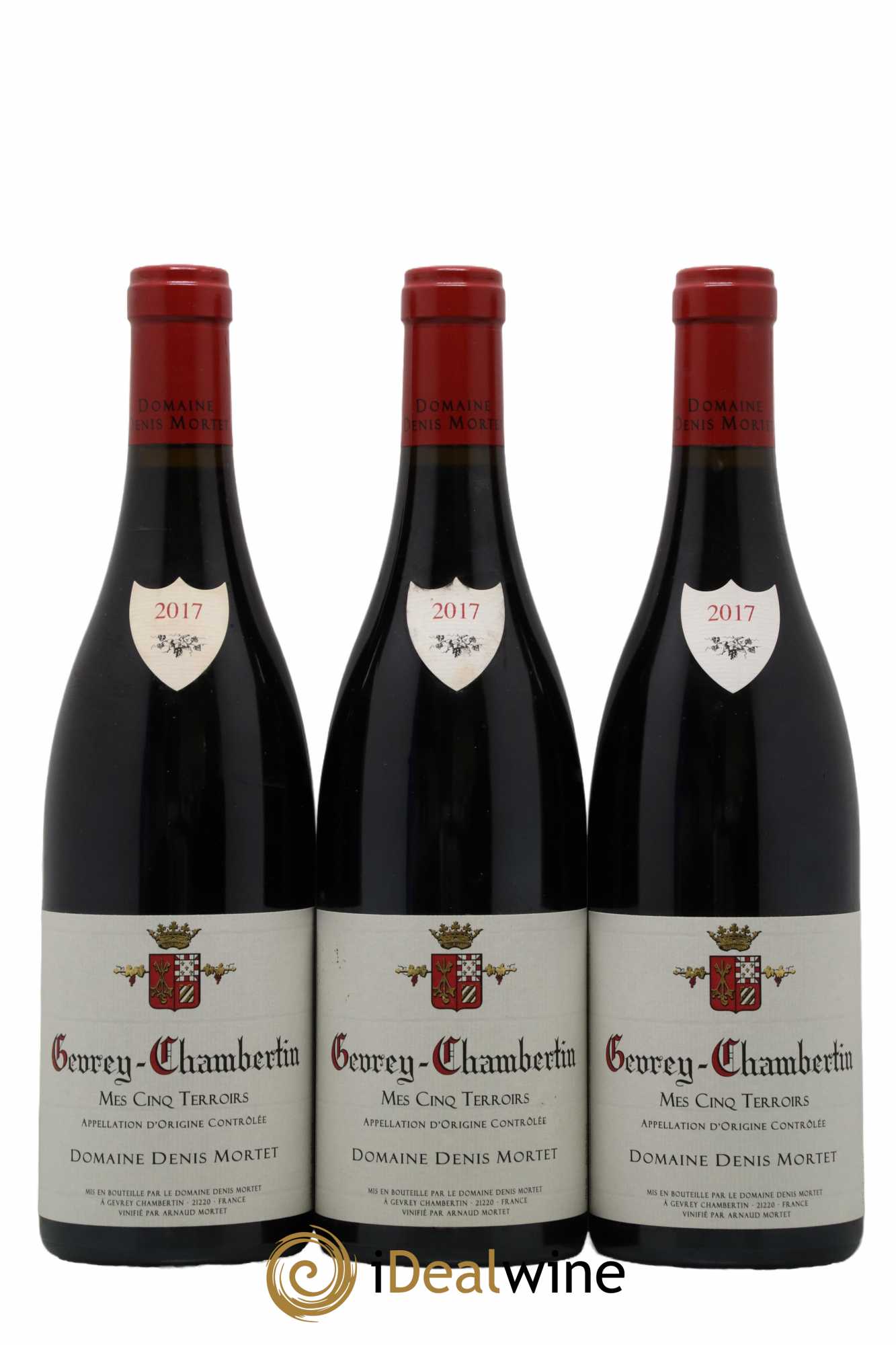 Gevrey-Chambertin Mes Cinq Terroirs Denis Mortet (Domaine) 2017 - Lot de 3 bouteilles - 0