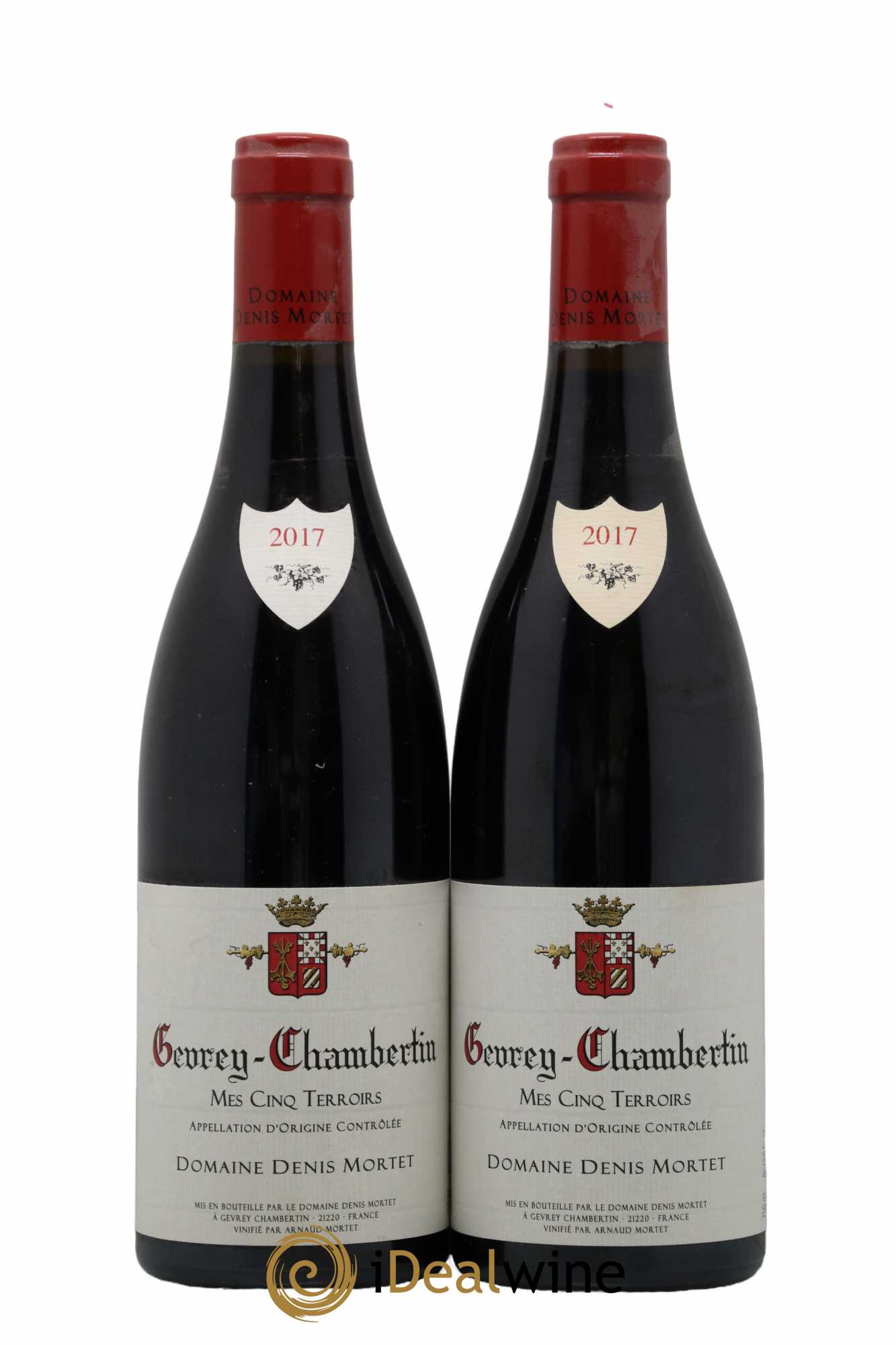 Gevrey-Chambertin Mes Cinq Terroirs Denis Mortet (Domaine) 2017 - Lot de 2 bouteilles - 0