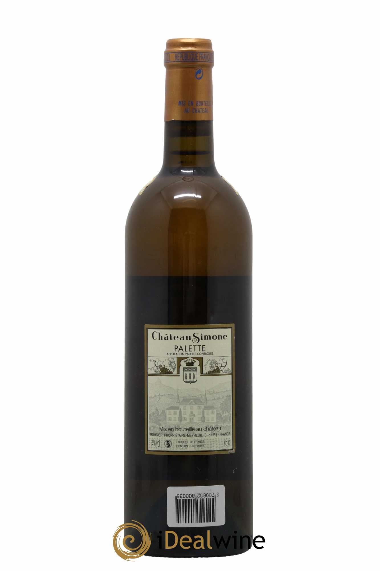 Palette Château Simone Famille Rougier 2015 - Posten von 1 Flasche - 1