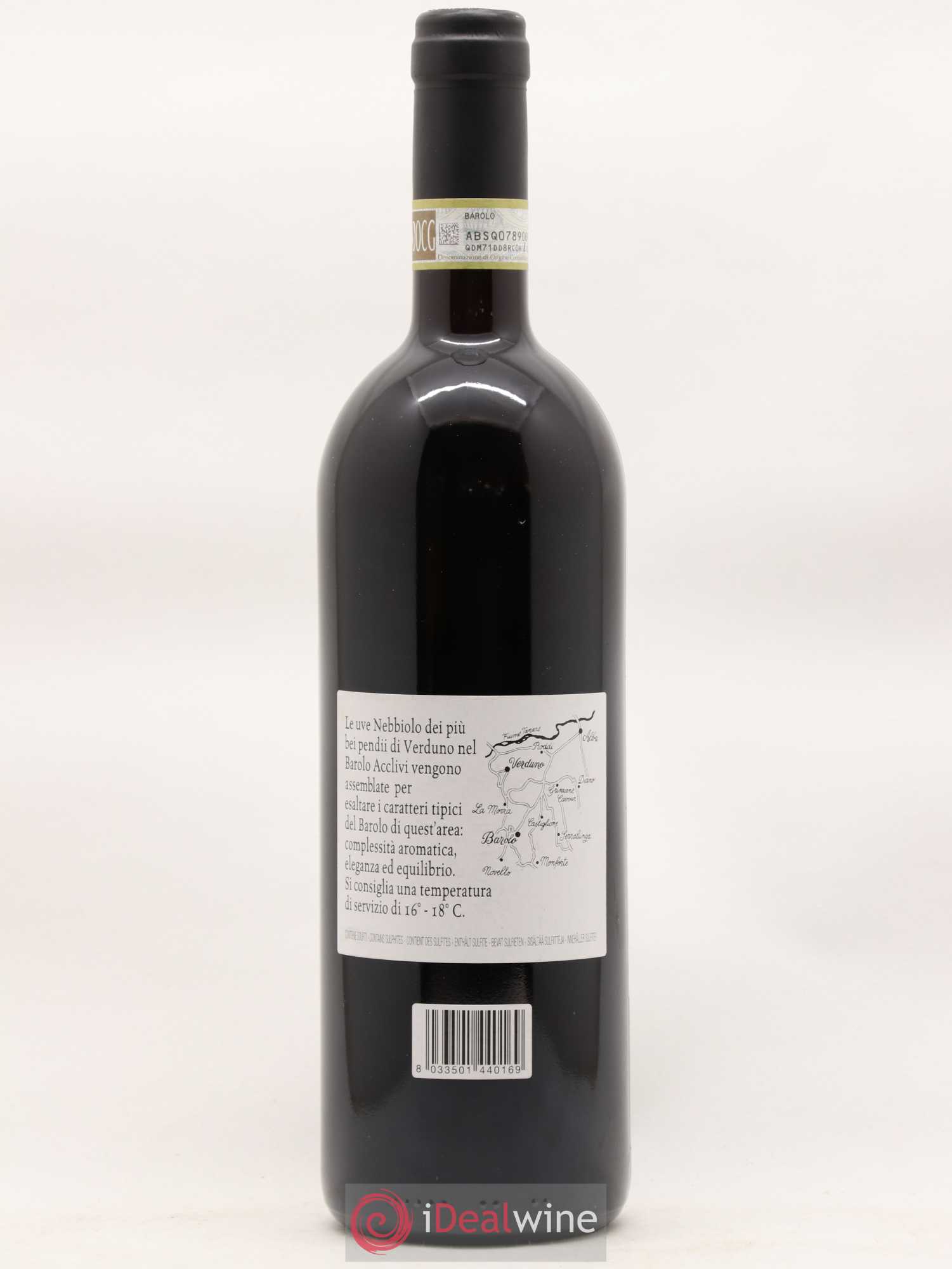 Barolo DOCG Acclivi Comm. Giovan Battista Burlotto 2017 - Lot de 1 bouteille - 1