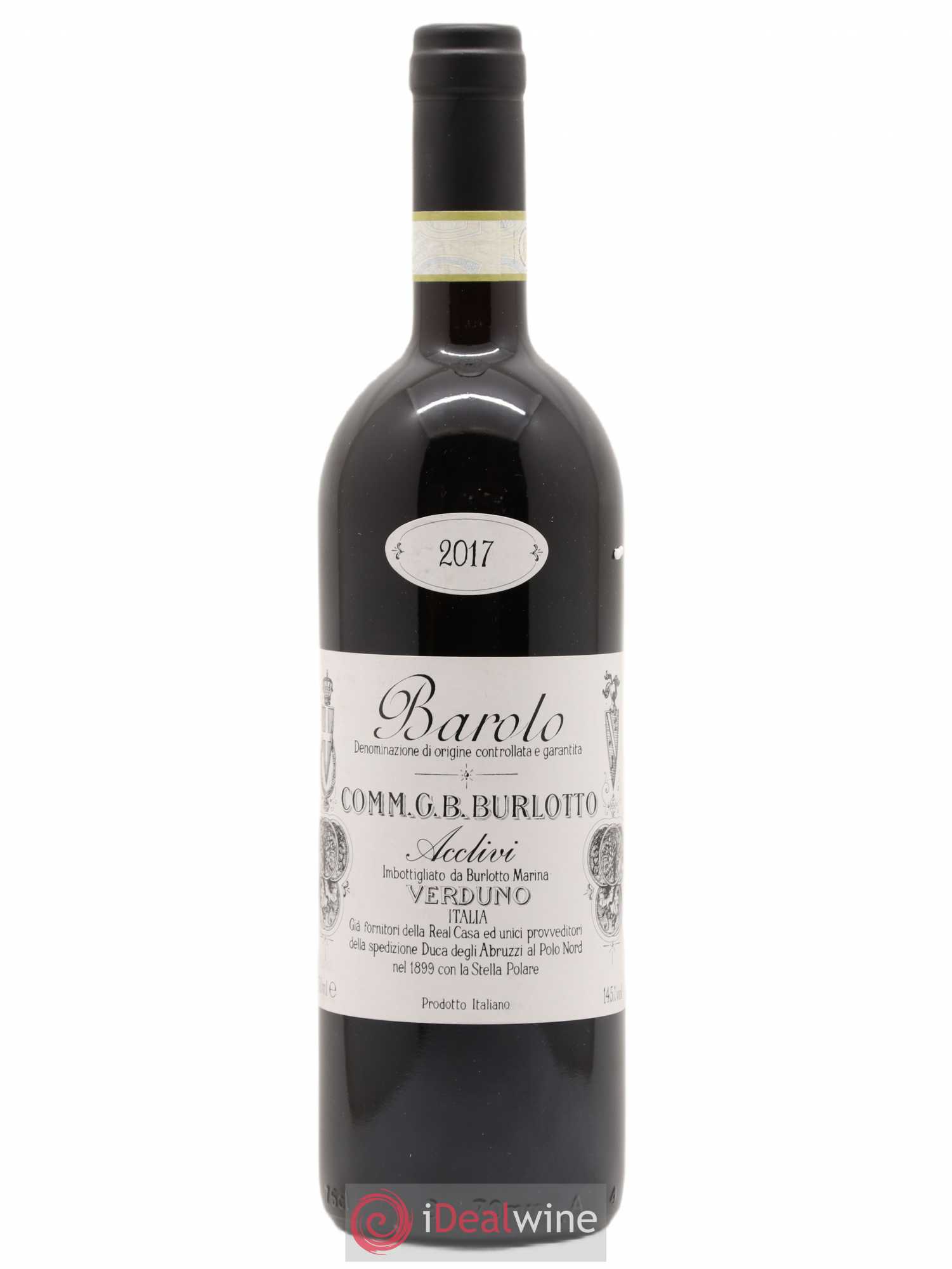Barolo DOCG Acclivi Comm. Giovan Battista Burlotto 2017 - Lot de 1 bouteille - 0