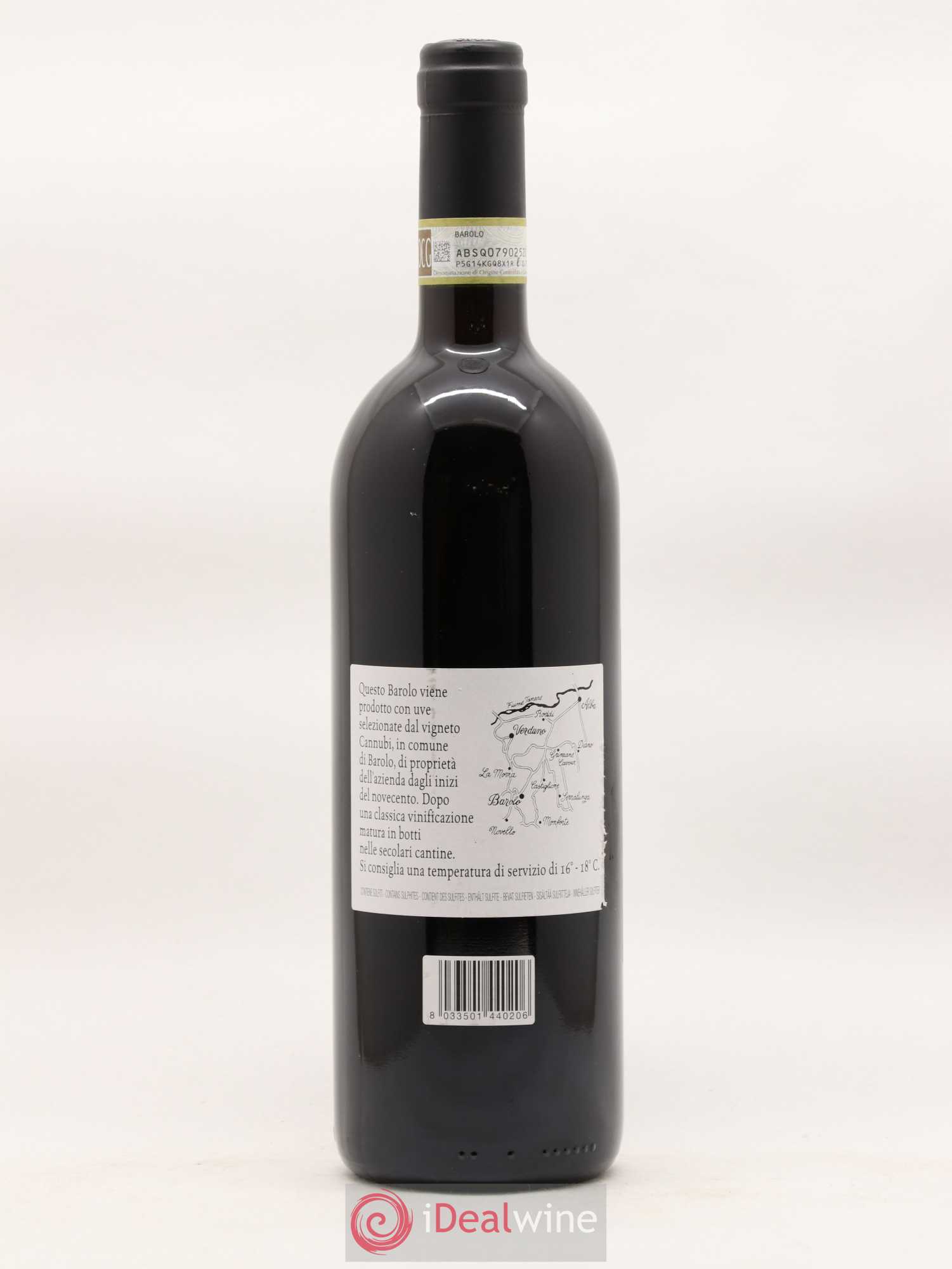 Barolo DOCG Cannubi Comm. Giovan Battista Burlotto 2017 - Lot de 1 bouteille - 1