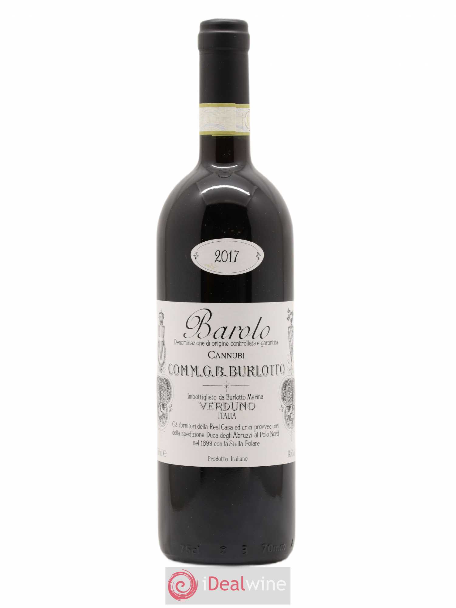 Barolo DOCG Cannubi Comm. Giovan Battista Burlotto 2017 - Lot de 1 bouteille - 0
