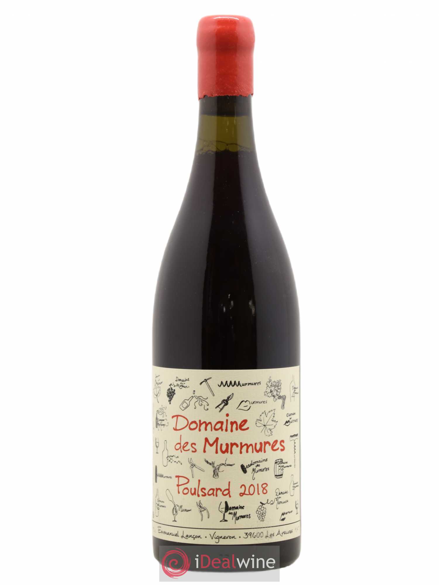 Vin de France Poulsard Murmures (Domaine des) - Emmanuel Lançon 2018 - Lot de 1 bouteille - 0