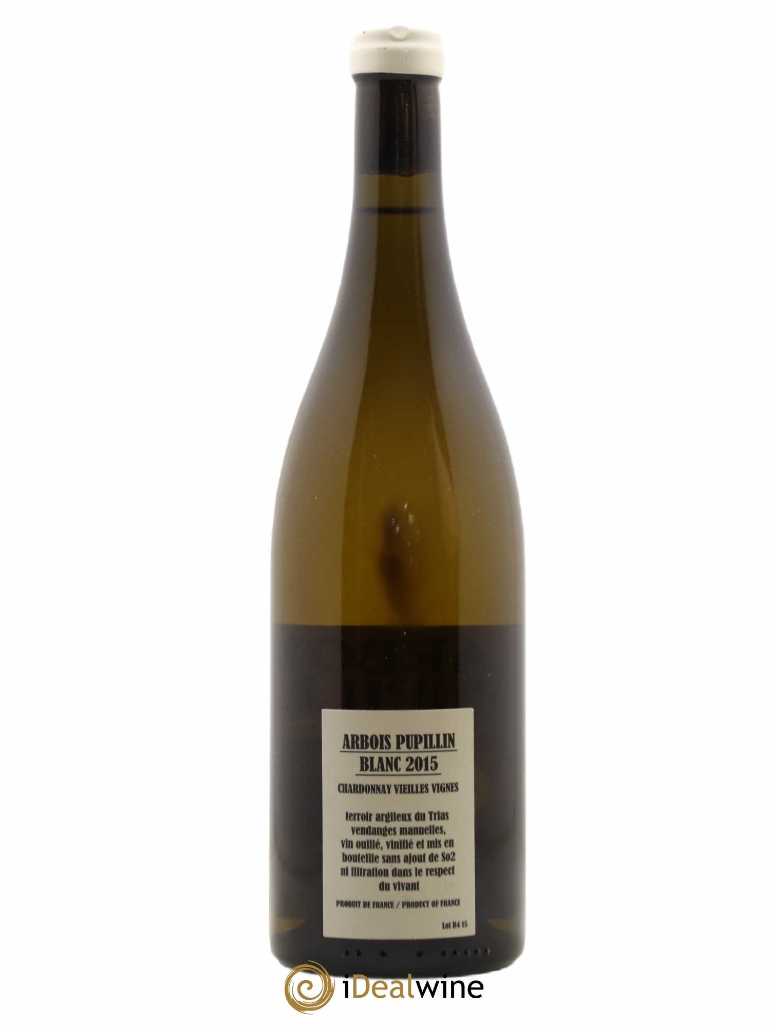 Arbois-Pupillin Chardonnay Adeline Houillon & Renaud Bruyère  2015 - Posten von 1 Flasche - 1