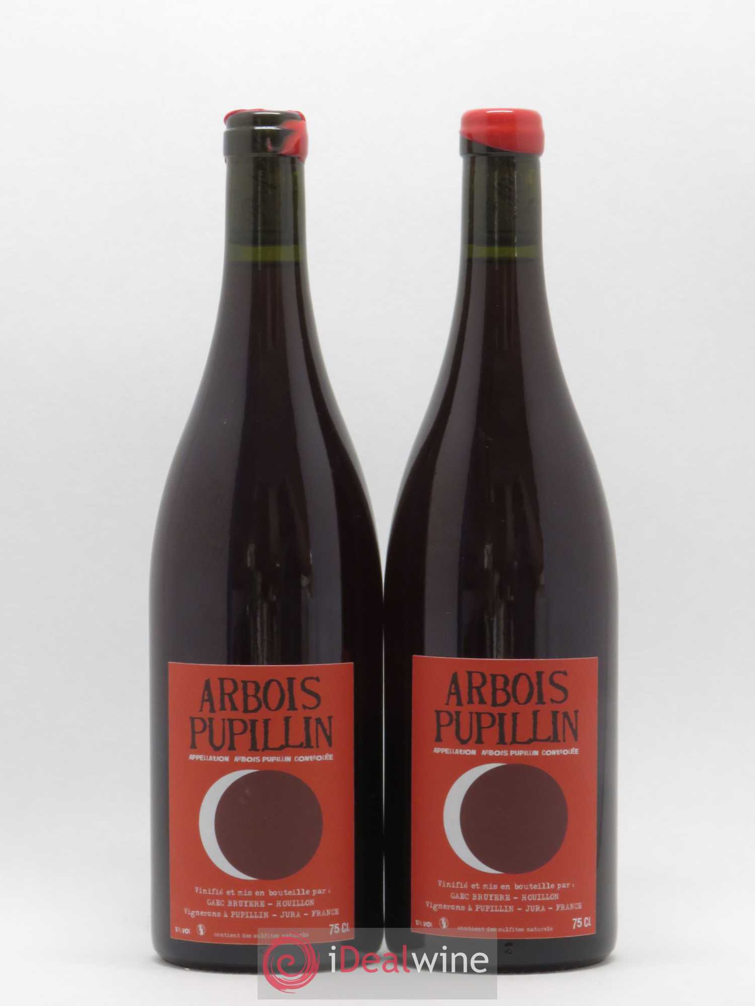 Arbois-Pupillin Ploussard En Aspis Adeline Houillon & Renaud Bruyère 2018 - Lot de 2 bouteilles - 0