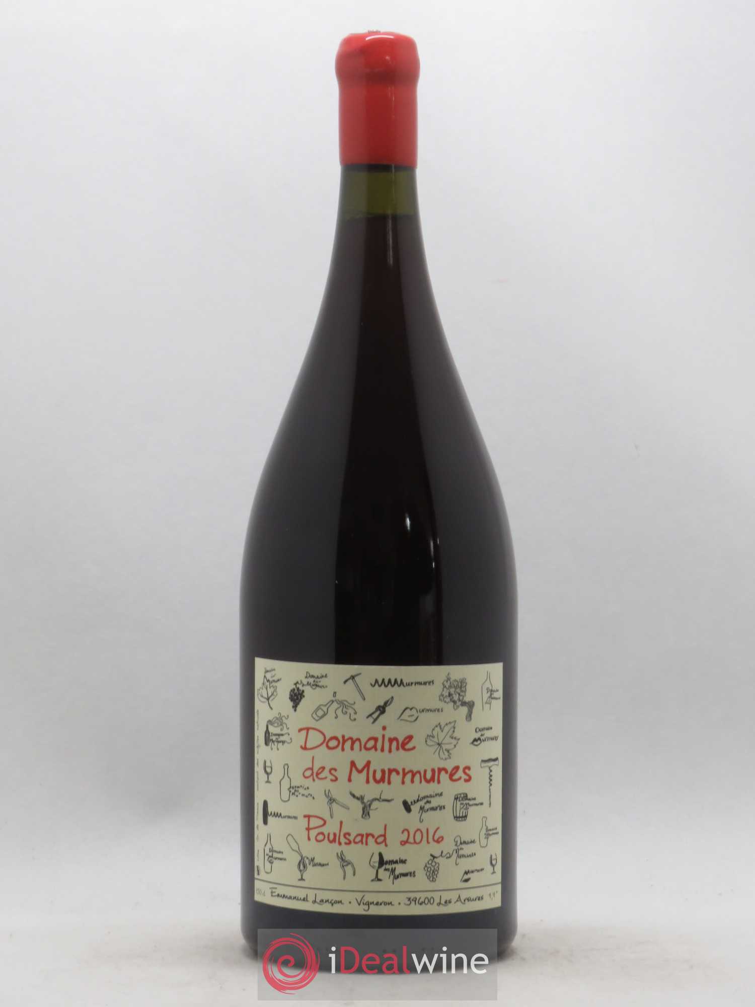 Vin de France Poulsard Murmures (Domaine des) - Emmanuel Lançon 2016 - Lot de 1 magnum - 0
