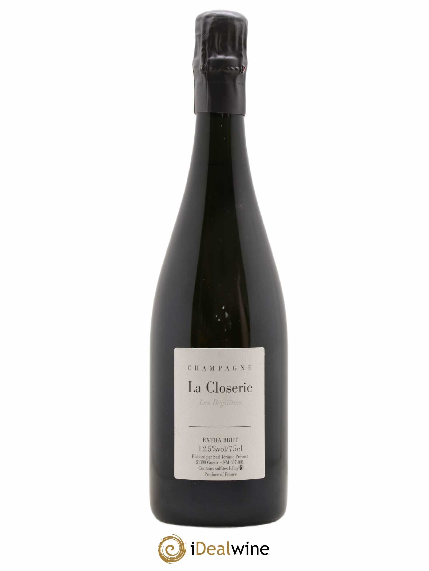 Les Béguines Extra-Brut Jérôme Prévost LC 19 - Lot de 1 bouteille - 0