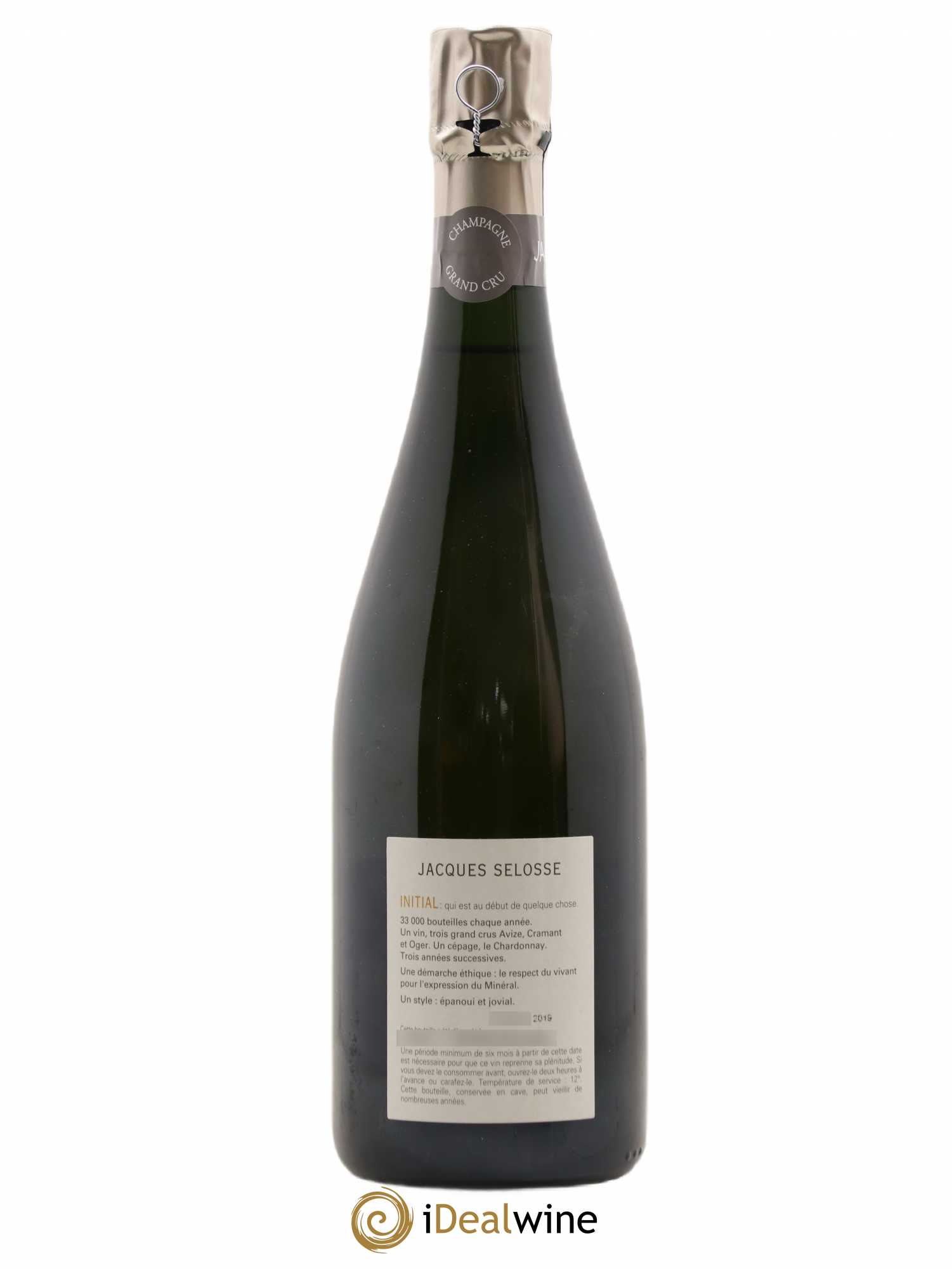 Initial Brut Jacques Selosse - Lot de 1 bouteille - 1