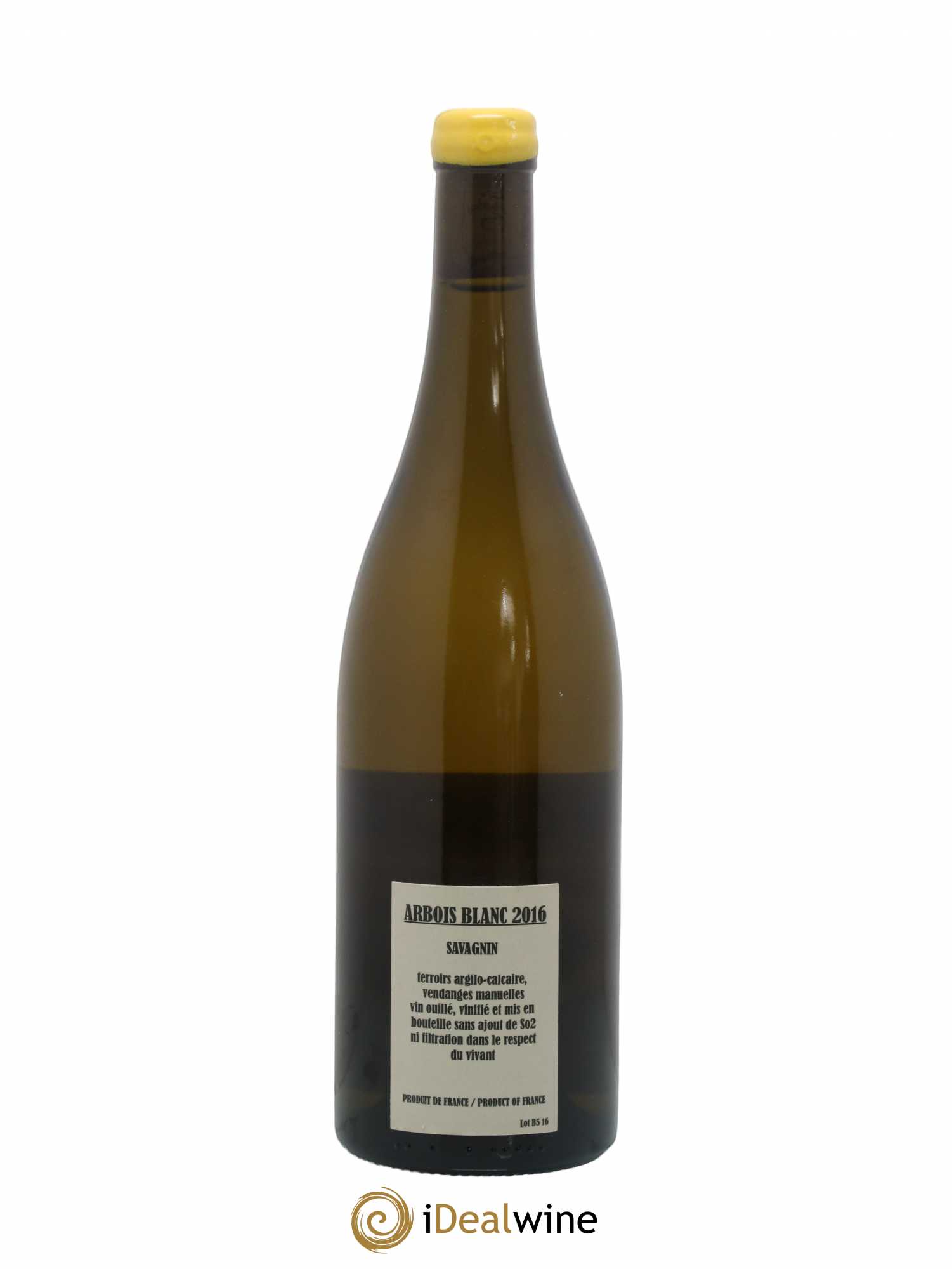 Arbois-Pupillin Savagnin Adeline Houillon & Renaud Bruyère 2016 - Lot de 1 bouteille - 1