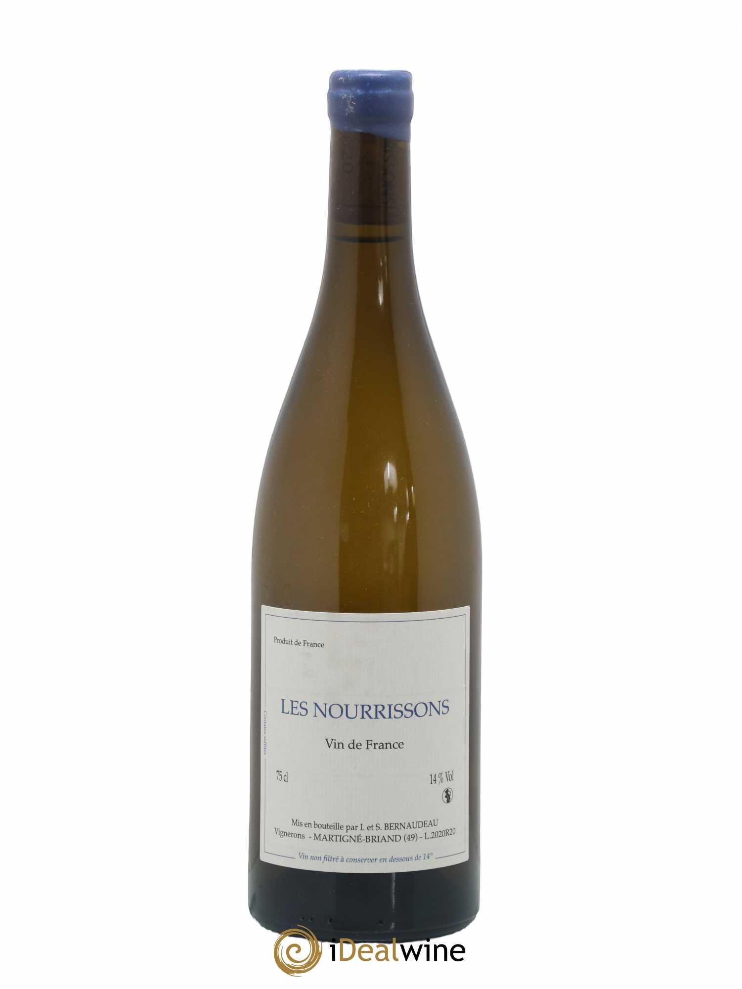 Vin de France Les Nourrissons Stéphane Bernaudeau 2020 - Lot de 1 bouteille - 0