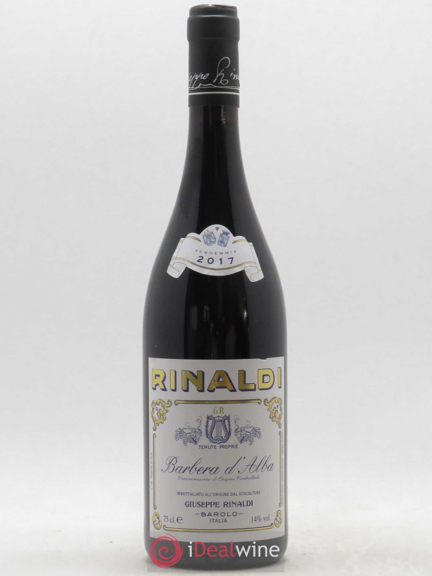 Barbera d'Alba Giuseppe Rinaldi 2017 - Lot de 1 bouteille - 0