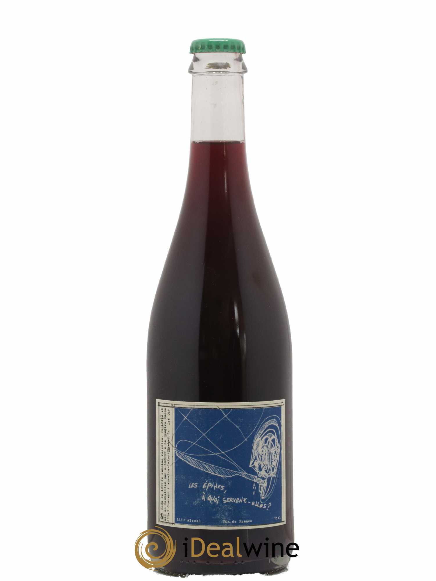 Vin de France Les Epines, à Quoi Servent-elles Aurélien Lefort 2018 - Posten von 1 Flasche - 0
