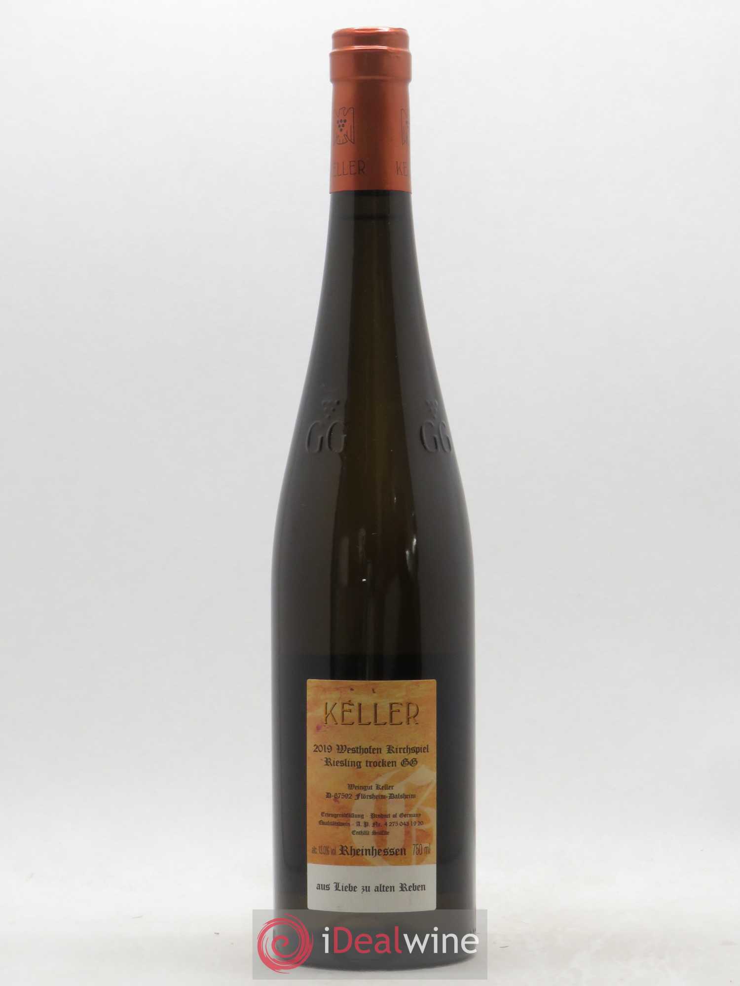 Riesling Trocken Westhofen Kirchspiel Keller GG 2019 - Posten von 1 Flasche - 1